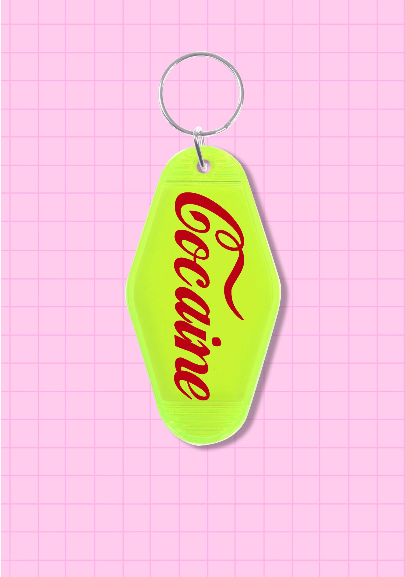 Special Cola 1Pc Y2K Hotel Keychain Cherrykitten