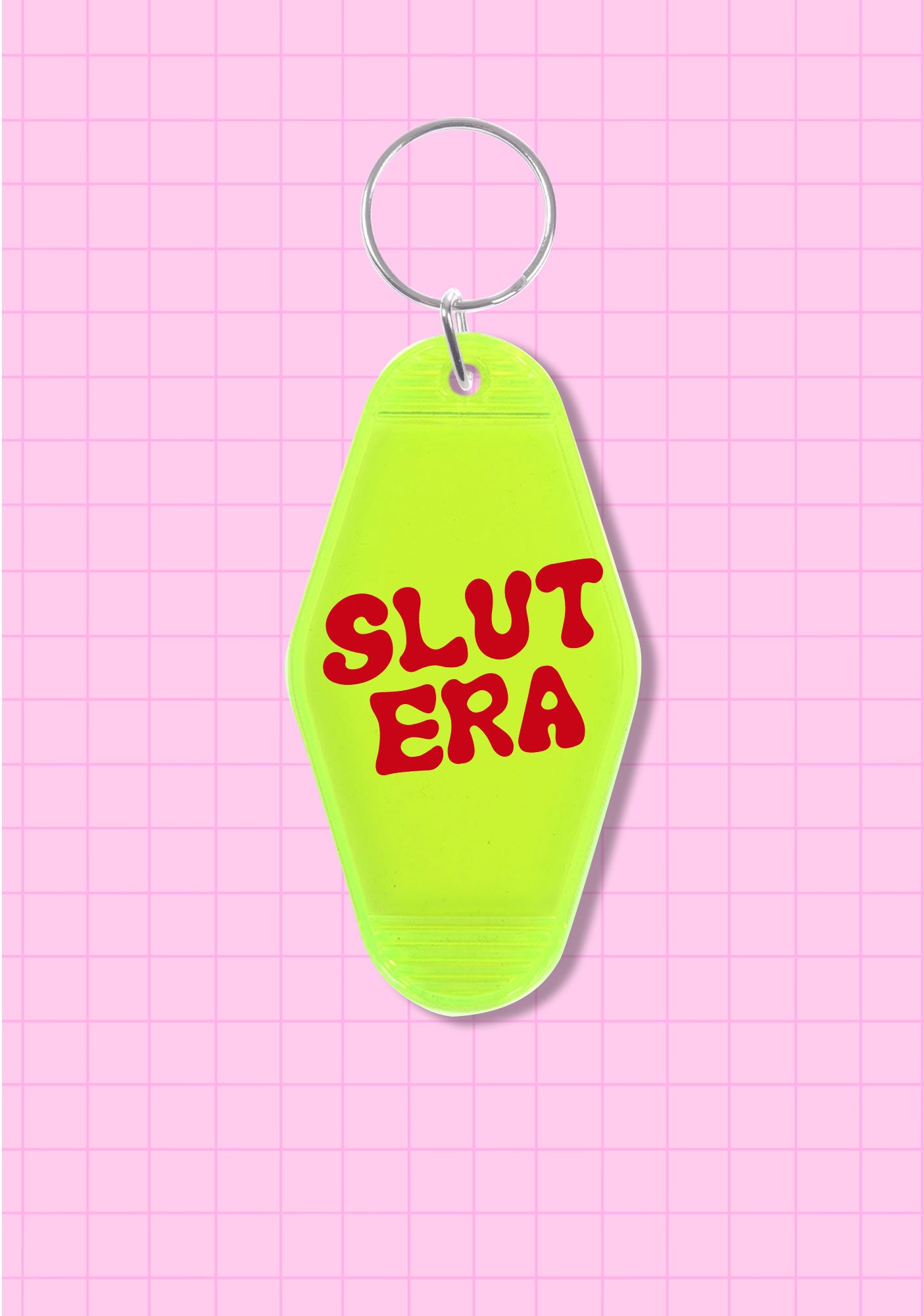 Slxt Era 1Pc Y2K Hotel Keychain Cherrykitten