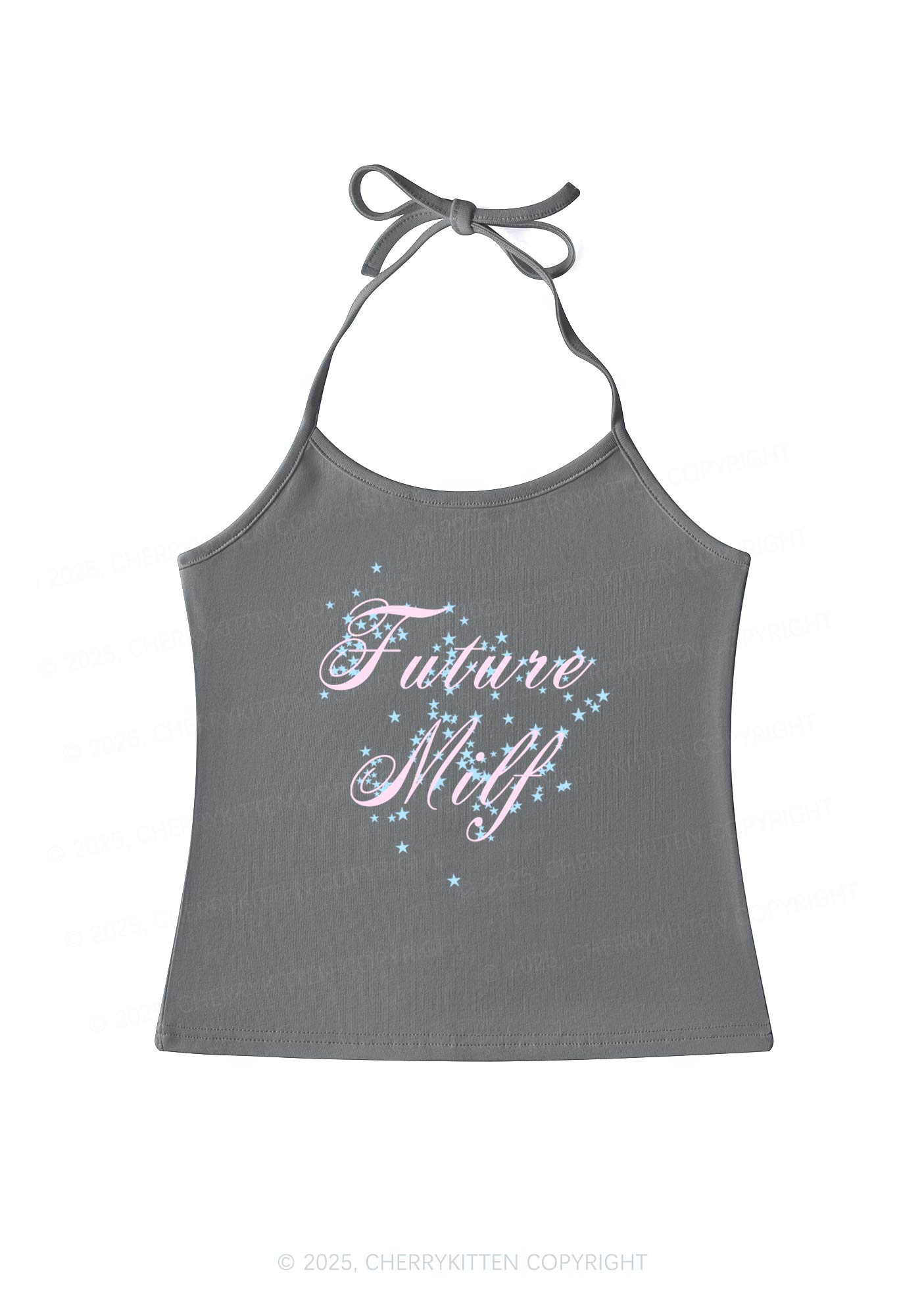 Future Mxxf Y2K Halter Neck Cami Cherrykitten