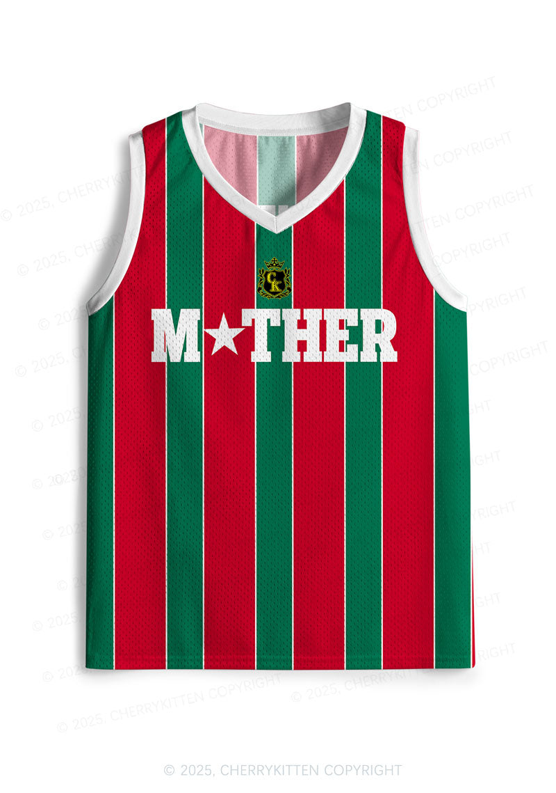 Custom Striped Mother Fxxker Y2K Sport Jersey Tank Cherrykitten