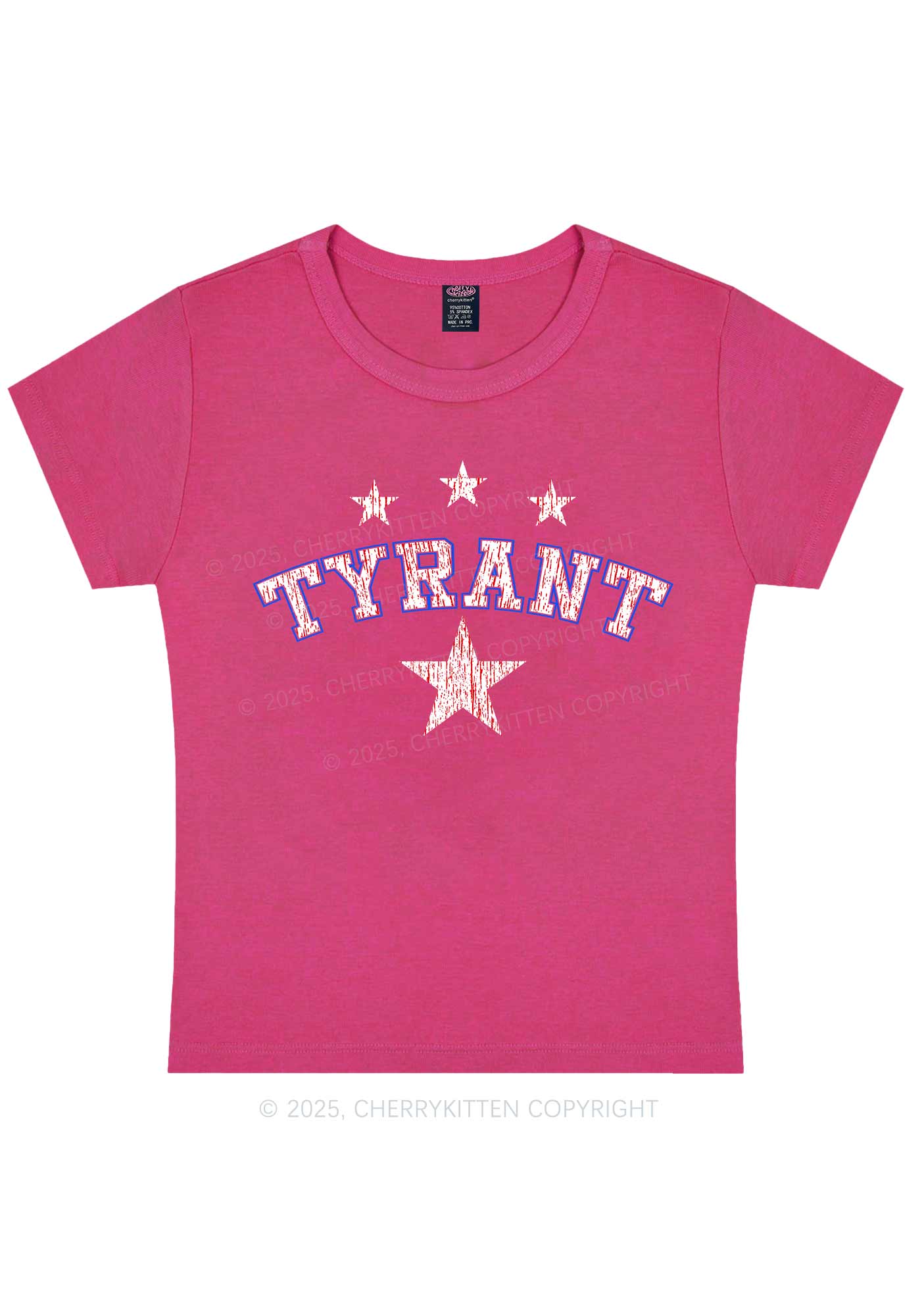 Tyrant Y2K Baby Tee Cherrykitten