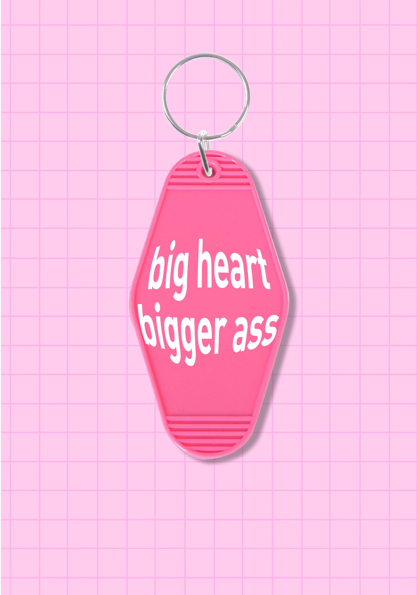 Big Heart 1Pc Y2K Hotel Keychain Cherrykitten
