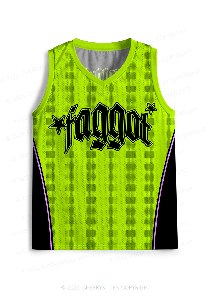 Custom Faggot Stars Pride Y2K Sport Jersey Tank Cherrykitten