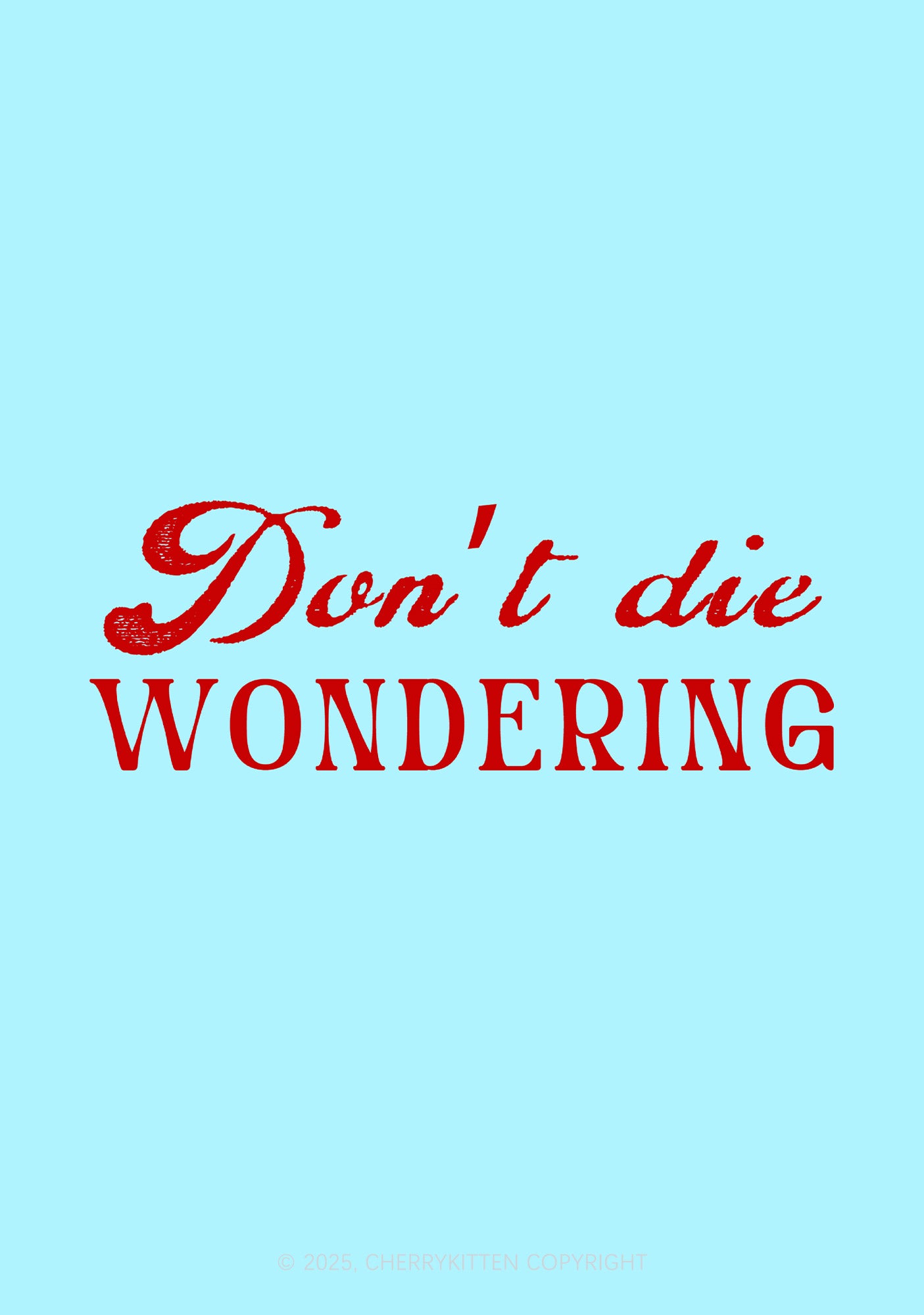 Dont Die Wondering Pride 1Pc Y2K Pin Badge Cherrykitten