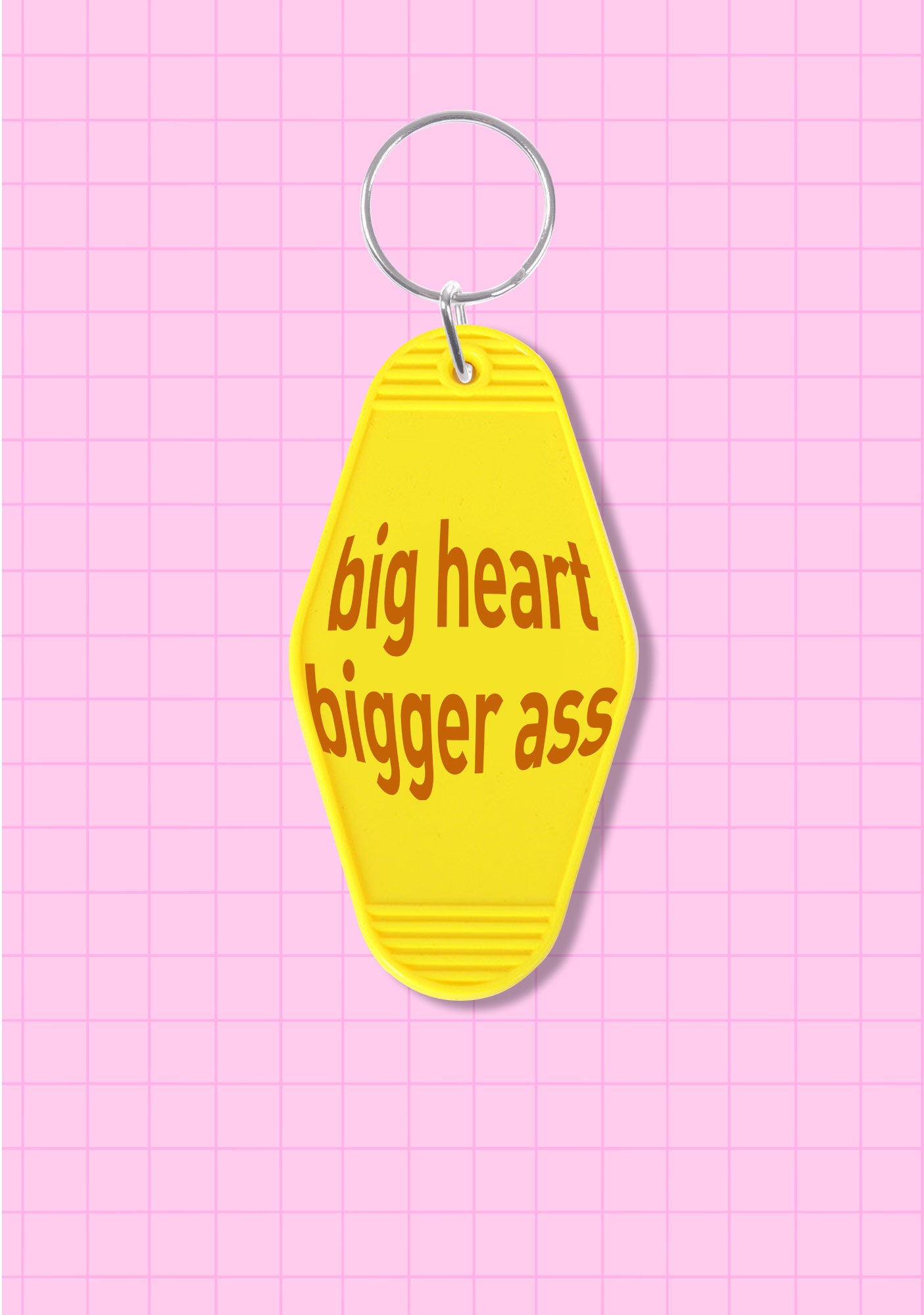 Big Heart 1Pc Y2K Hotel Keychain Cherrykitten