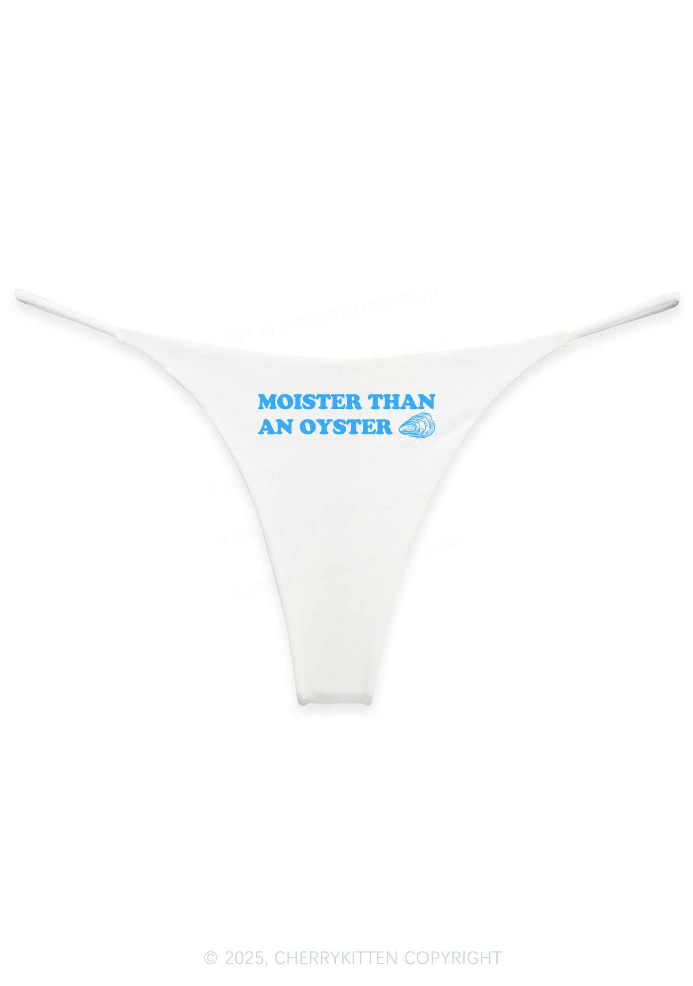 Moister Than An Oyster Y2K Bikini String Thong Cherrykitten