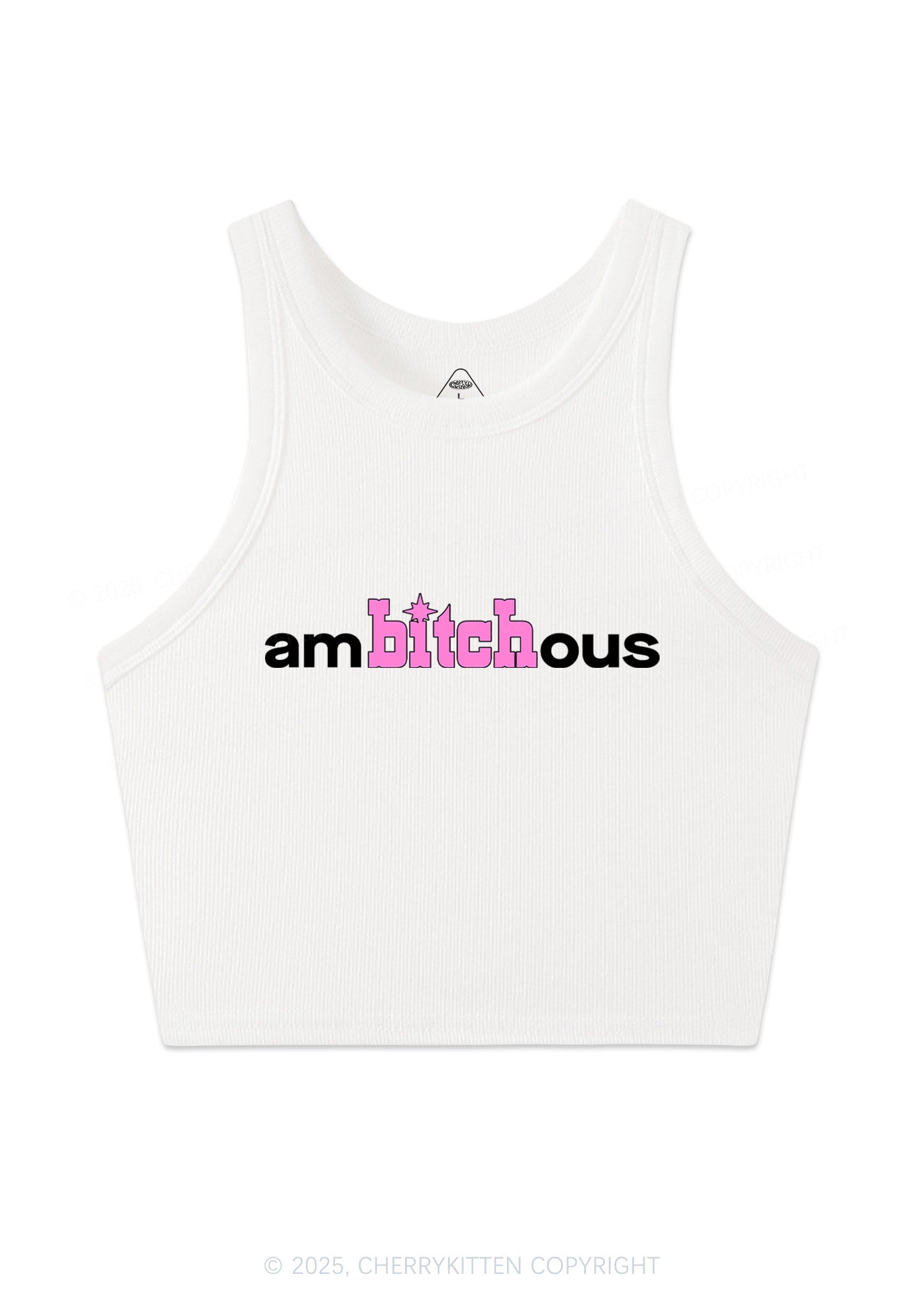 Ambxxchous Y2K Crop Tank Top Cherrykitten