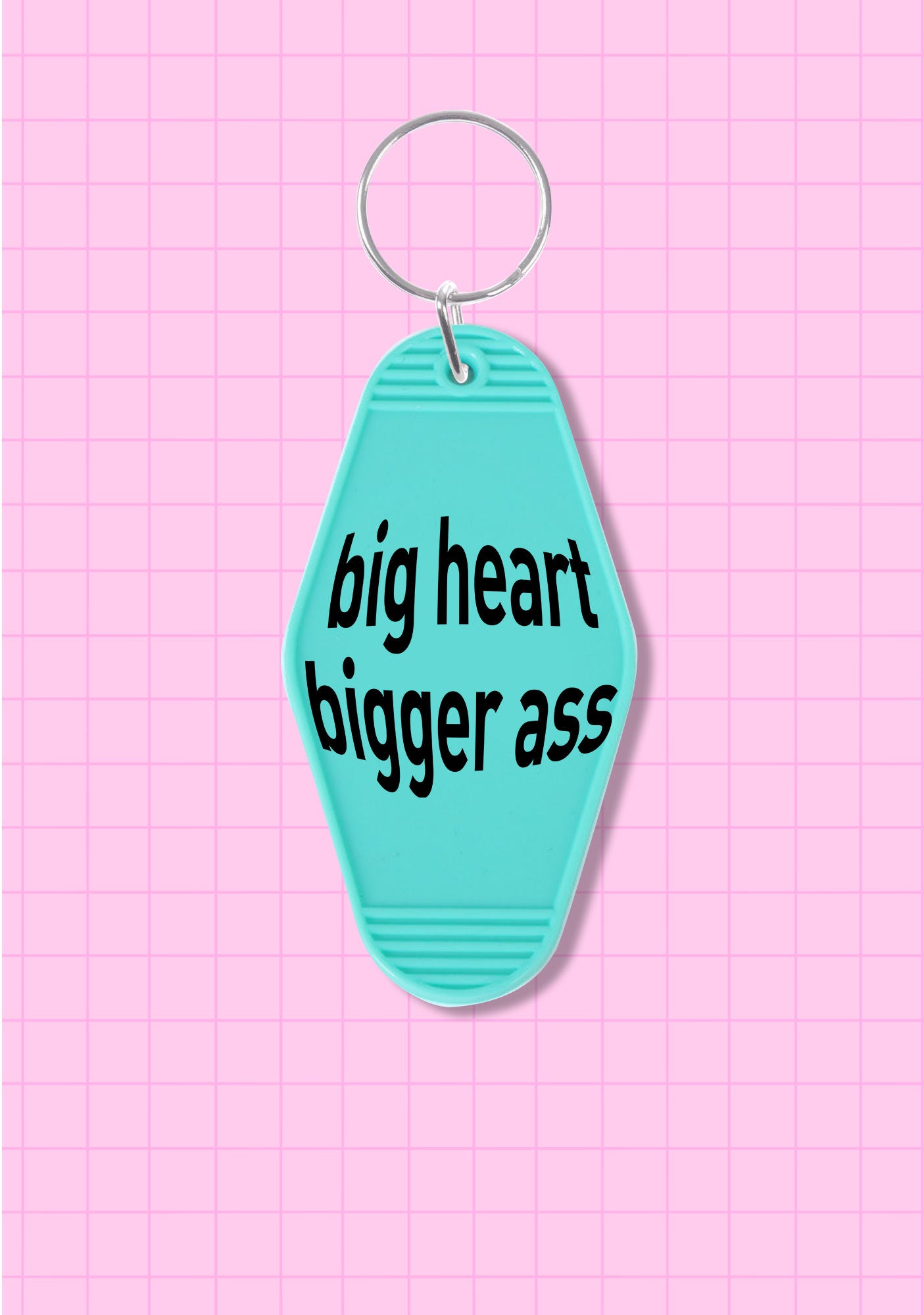 Big Heart 1Pc Y2K Hotel Keychain Cherrykitten