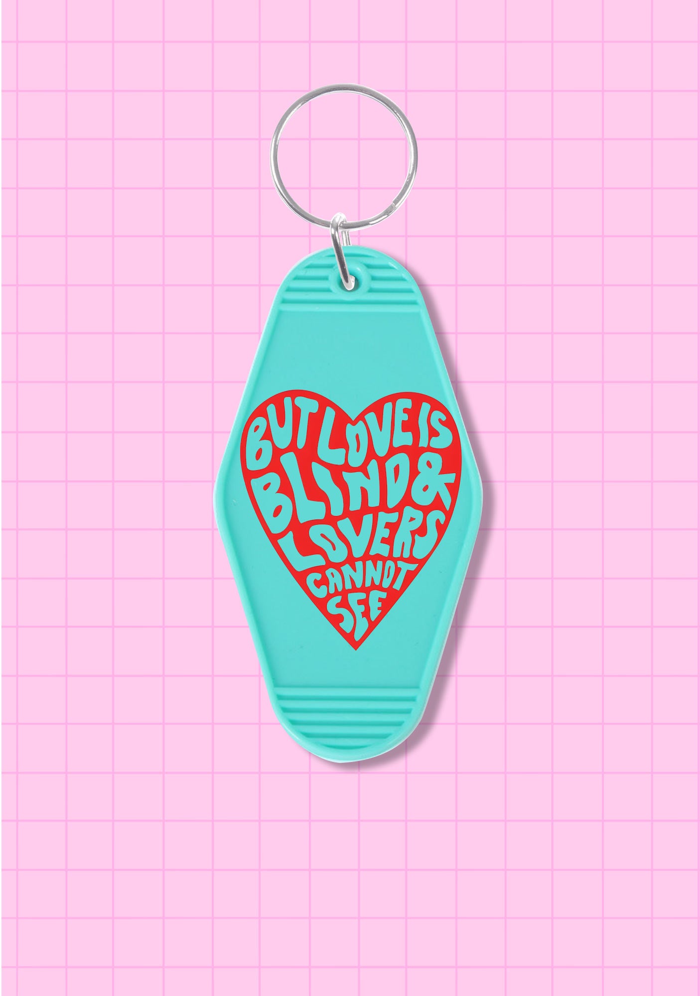 Love Is Blind 1Pc Y2K Hotel Keychain Cherrykitten