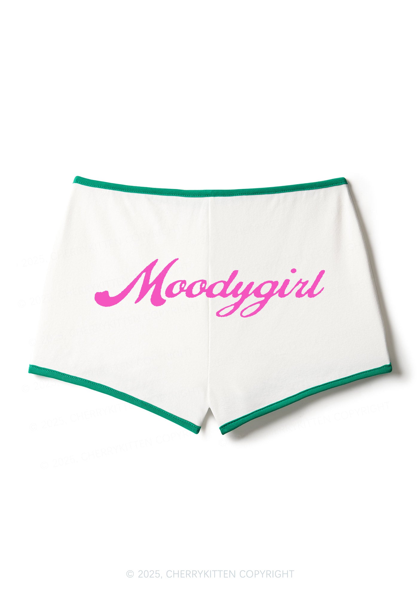 Moodygirl Y2K Contrast Mini Shorts Cherrykitten