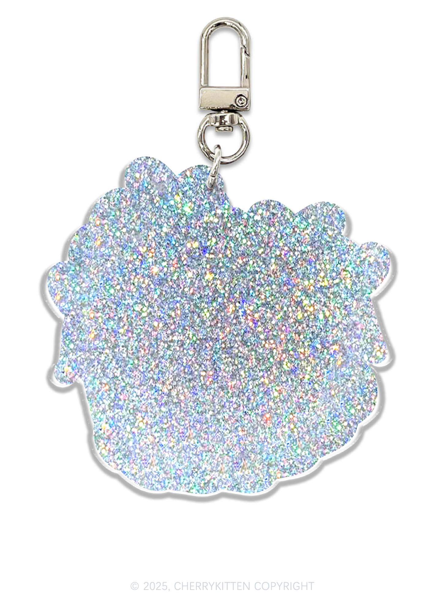 Green Brat 1Pc Y2K Glitter Keychain Cherrykitten