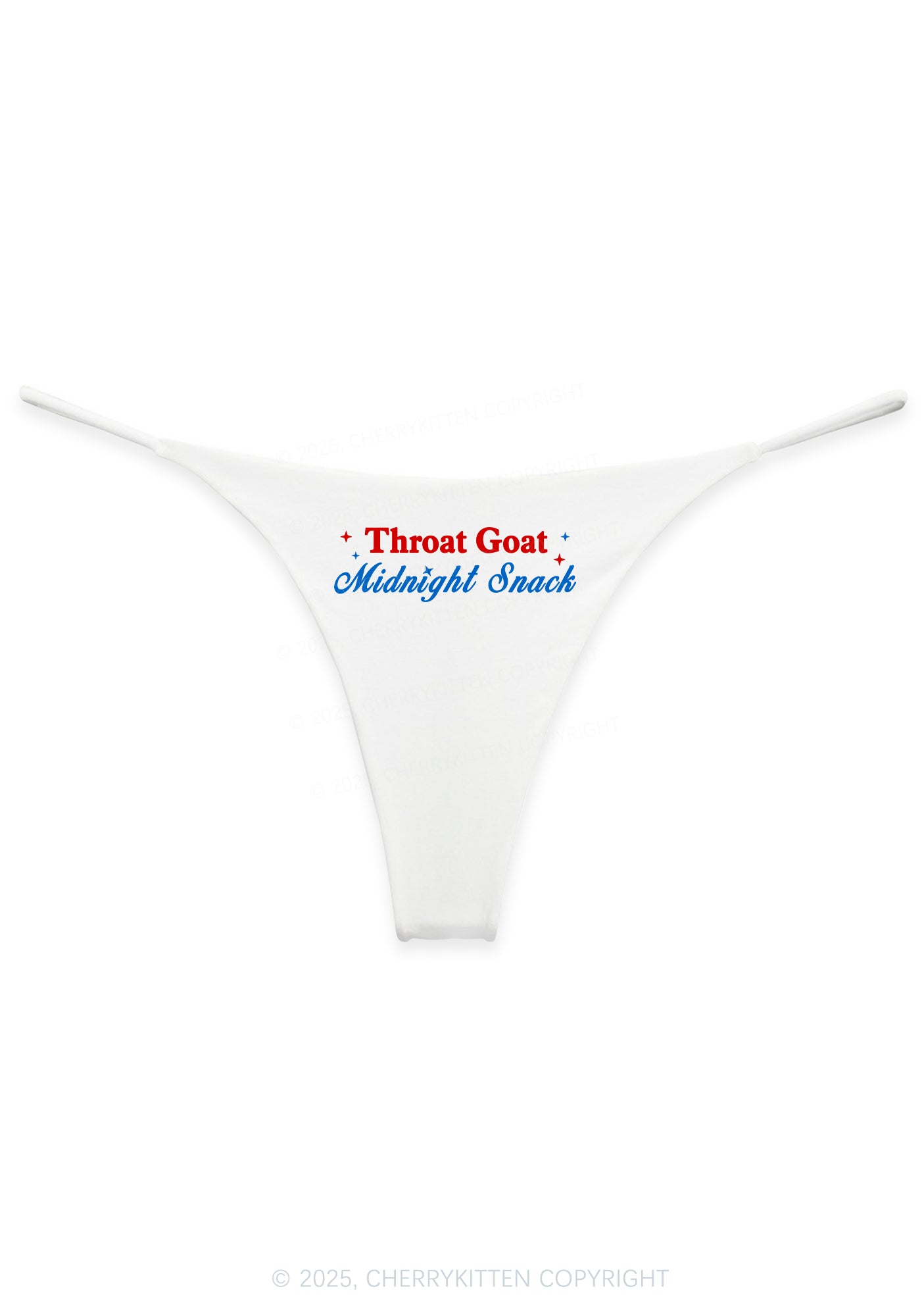 Throat Goat Midnight Snack Y2K Bikini String Thong Cherrykitten