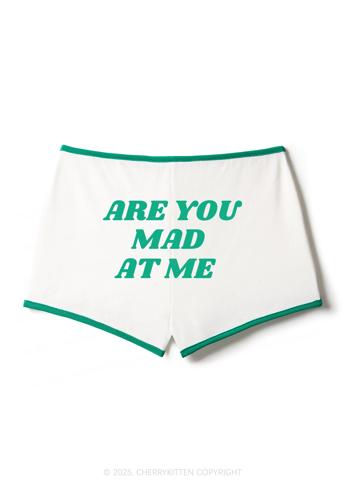 Are You Mad At Me Y2K Contrast Mini Shorts Cherrykitten