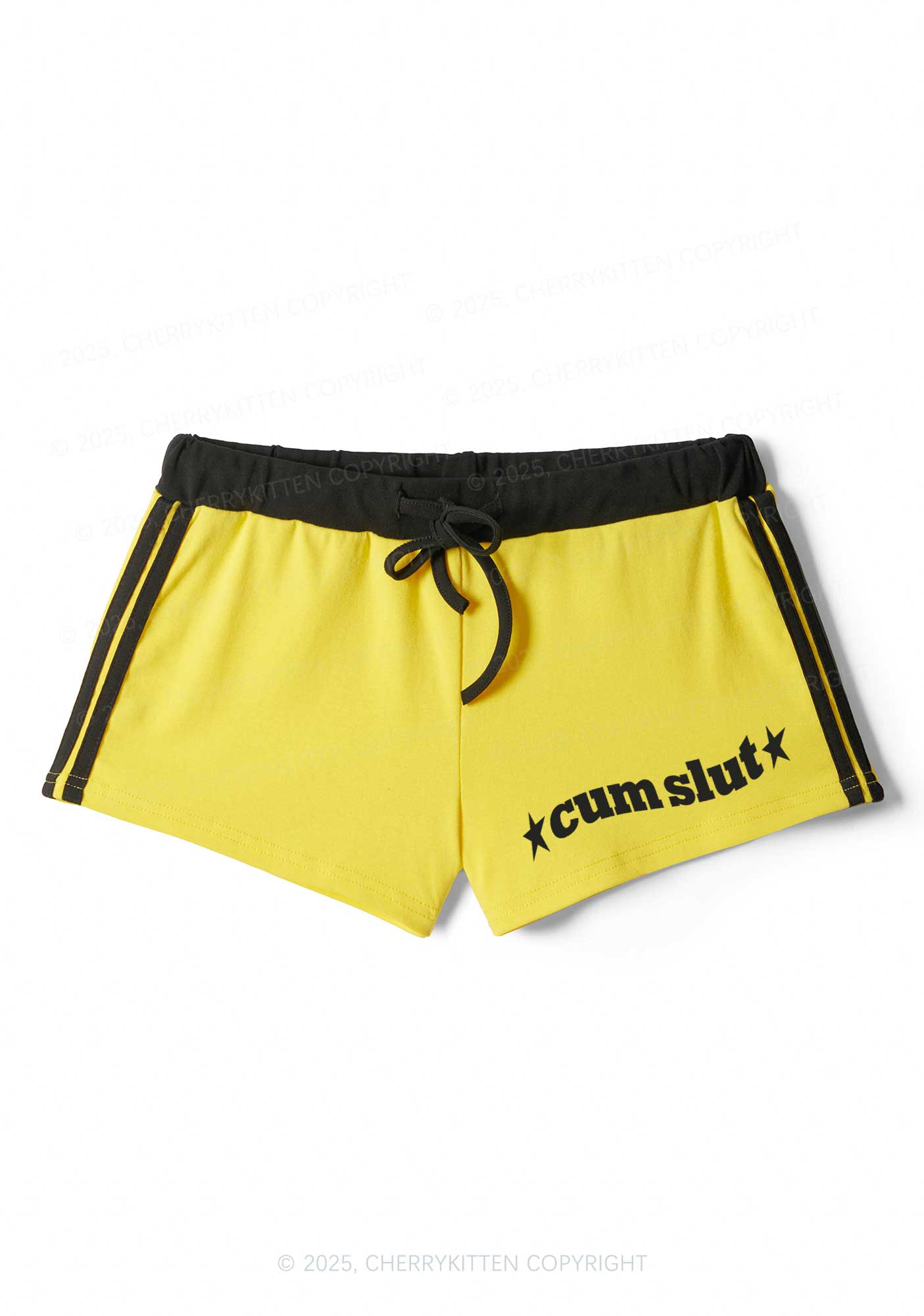 Cxmslxt Y2K Drawstring Mini Shorts Cherrykitten