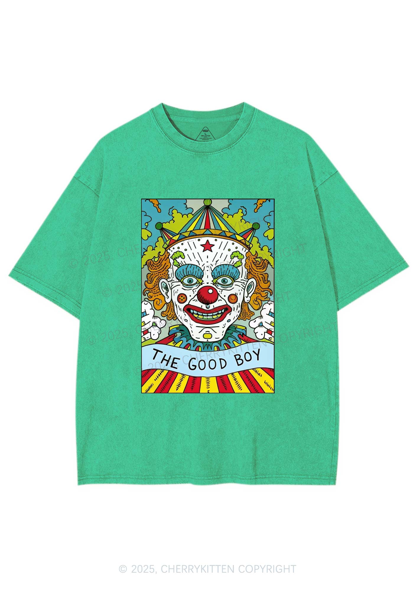 The Good Boy Y2K Washed Tee Cherrykitten