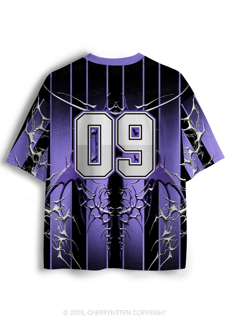 Custom Halloween Night Creature Y2K Sport Jersey Shirts Cherrykitten