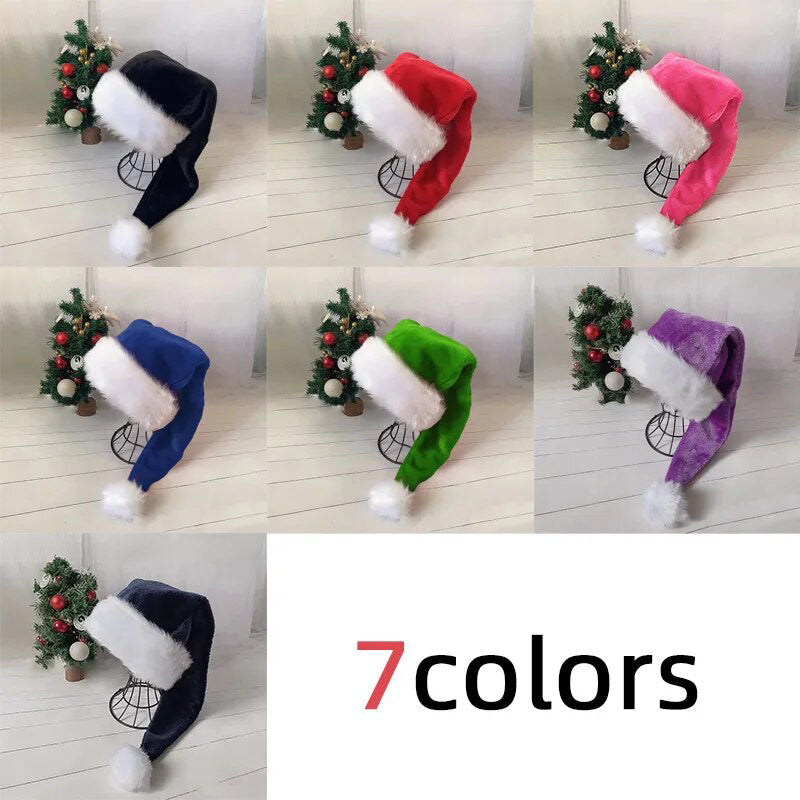 Y2K 75cm Long Plush Christmas Hat