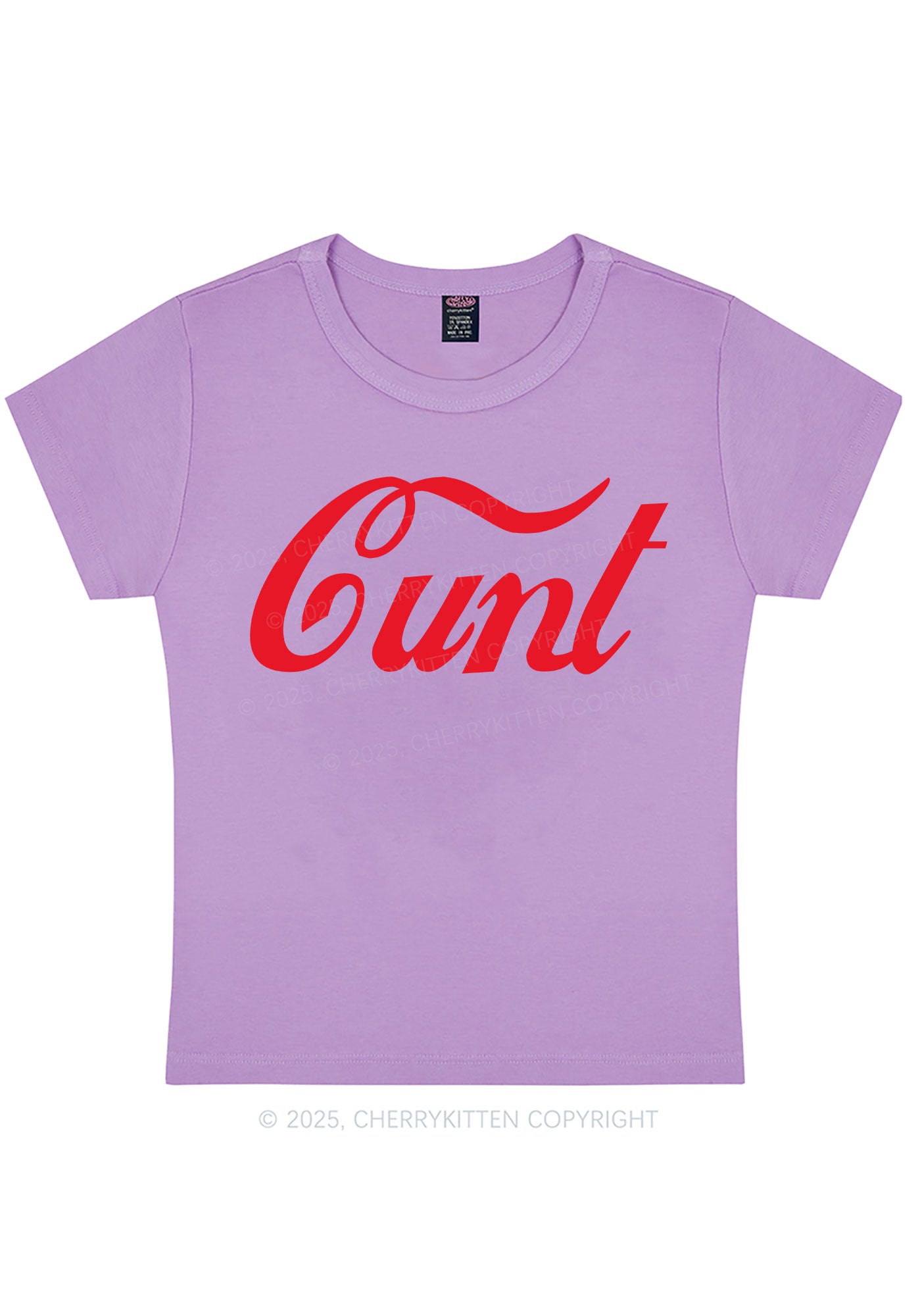 Curvy Special Cxxt Y2K Baby Tee Cherrykitten