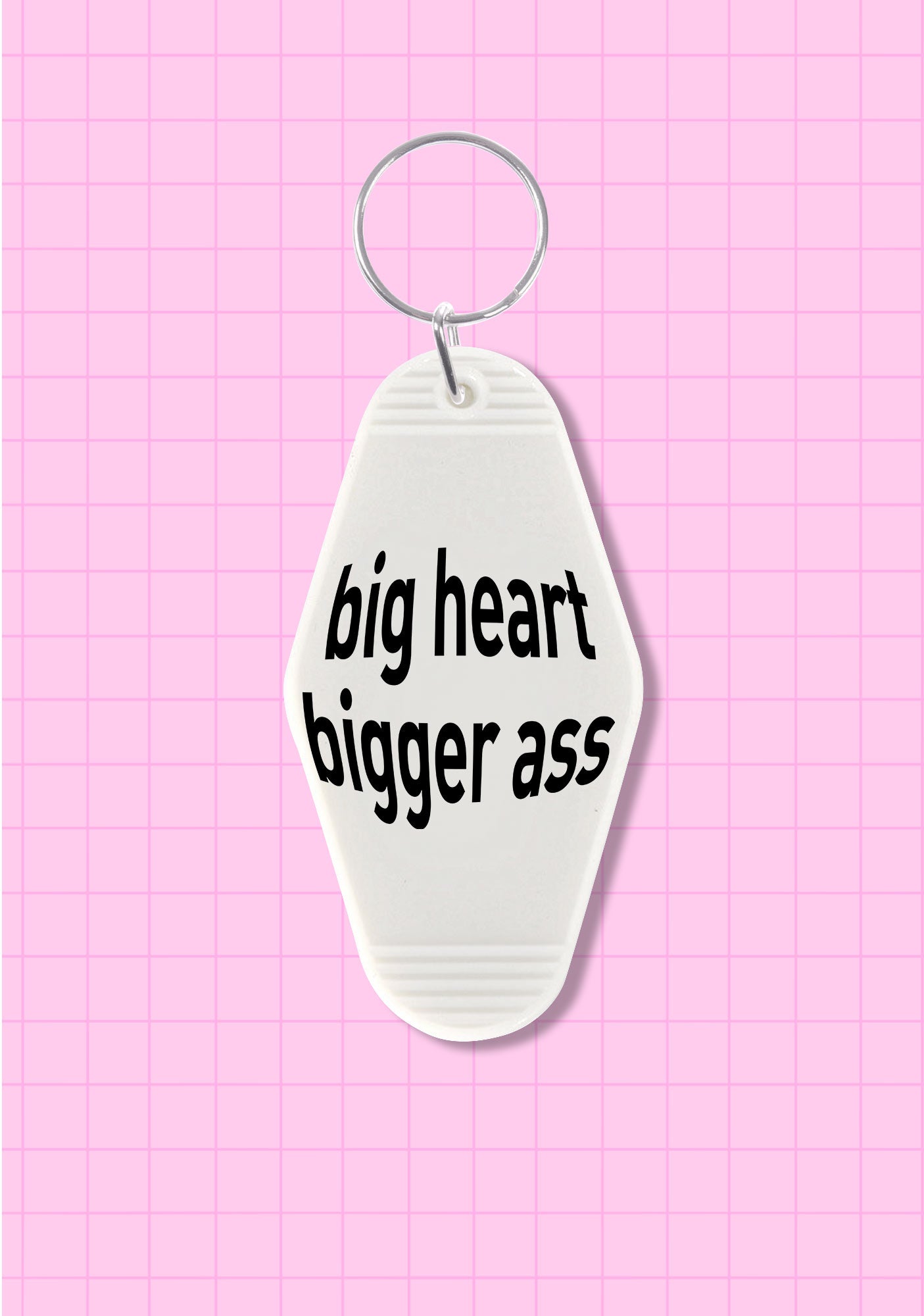 Big Heart 1Pc Y2K Hotel Keychain Cherrykitten