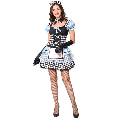 Halloween Maid Y2K Cosplay Costume