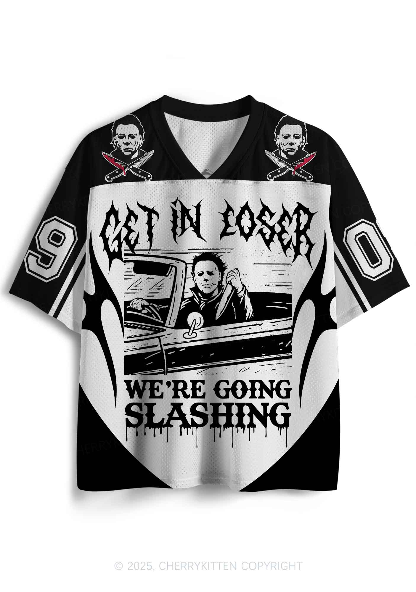 Halloween Custom We Are Going Slashing Y2K Sport Jersey Shirts Cherrykitten