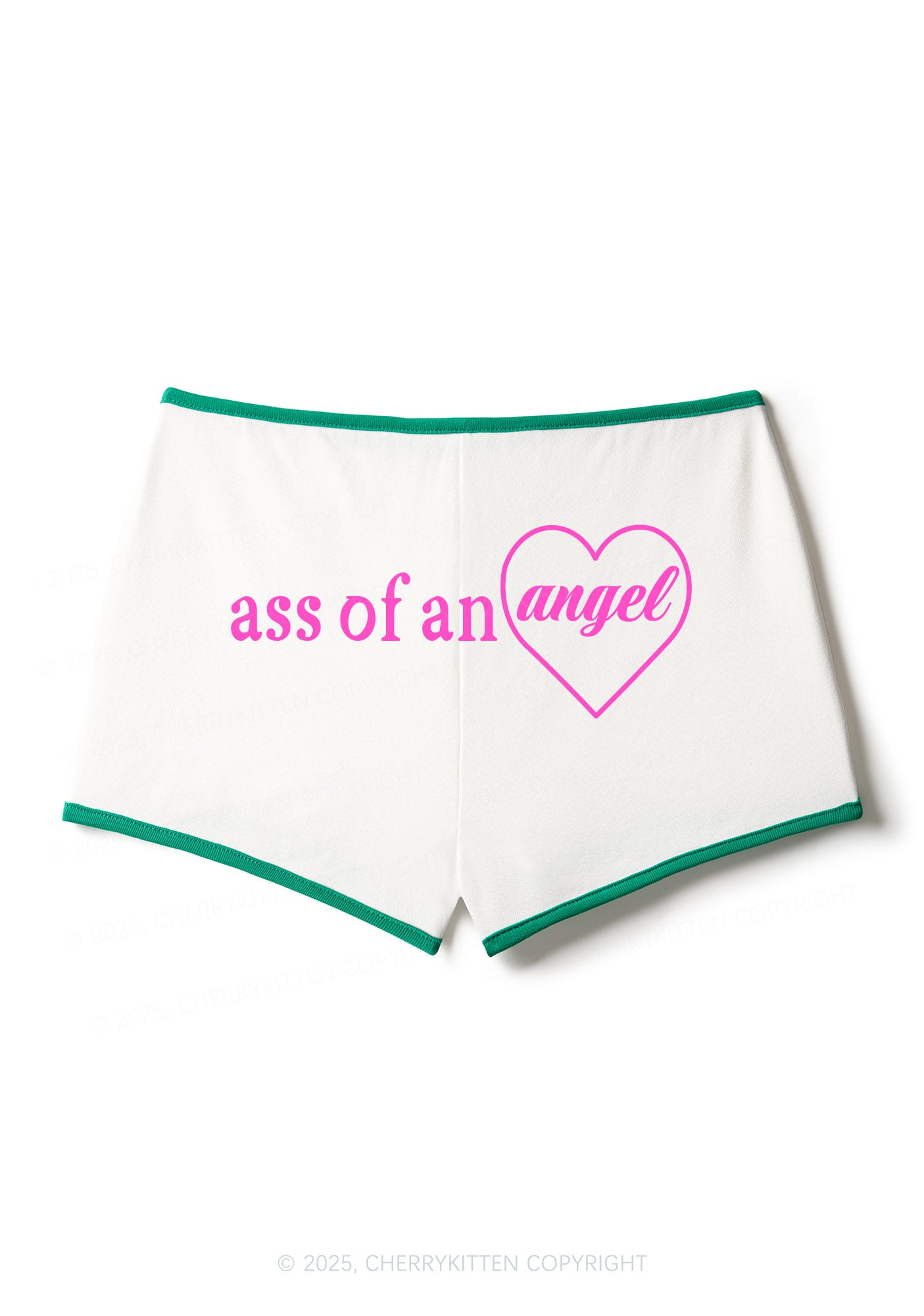 Axx Of An Angel Y2K Contrast Mini Shorts Cherrykitten