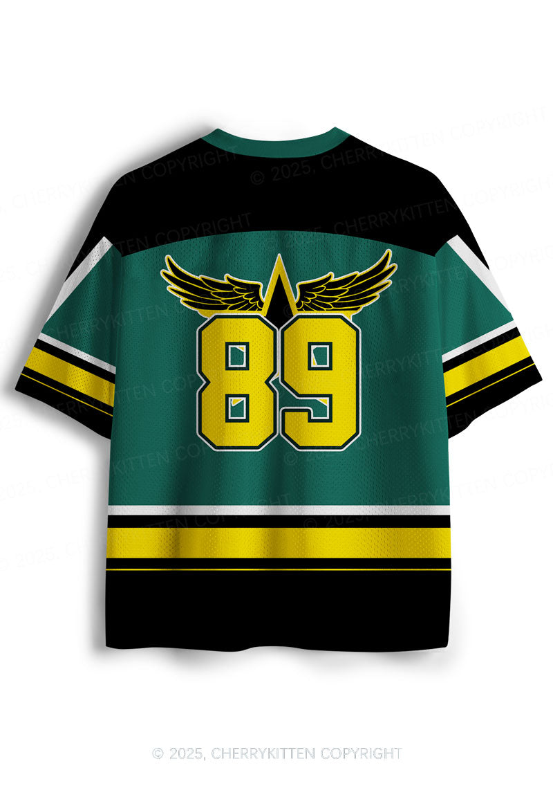 Custom Green Dump Him Y2K Sport Jersey Shirts Cherrykitten