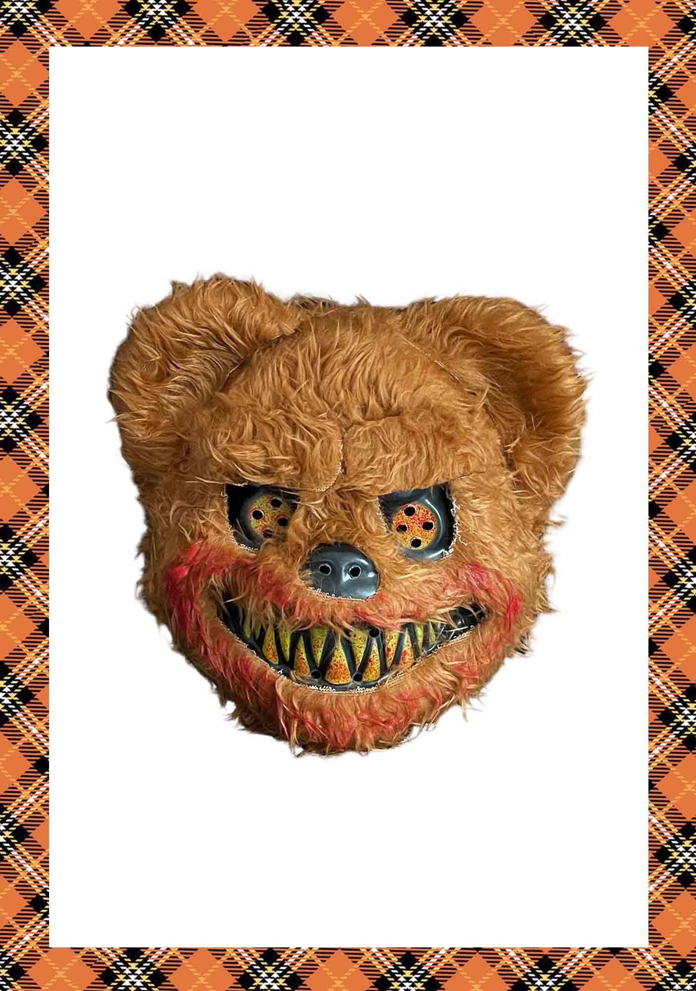 Halloween Horror Y2K Bear Mask