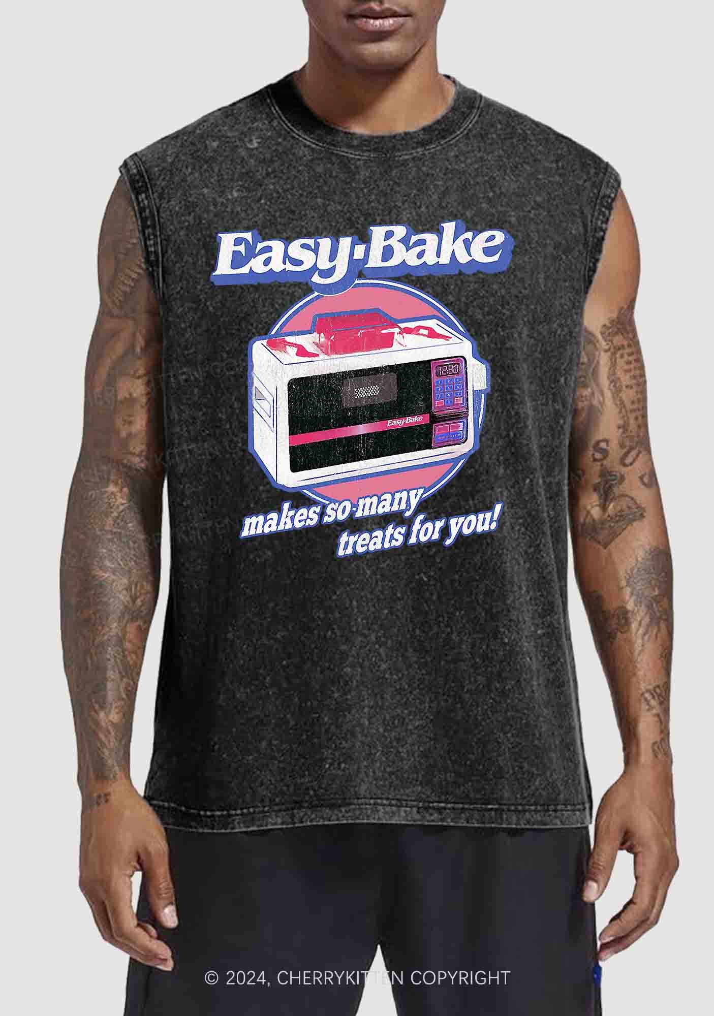Easy-Bake Y2K Washed Tank Cherrykitten
