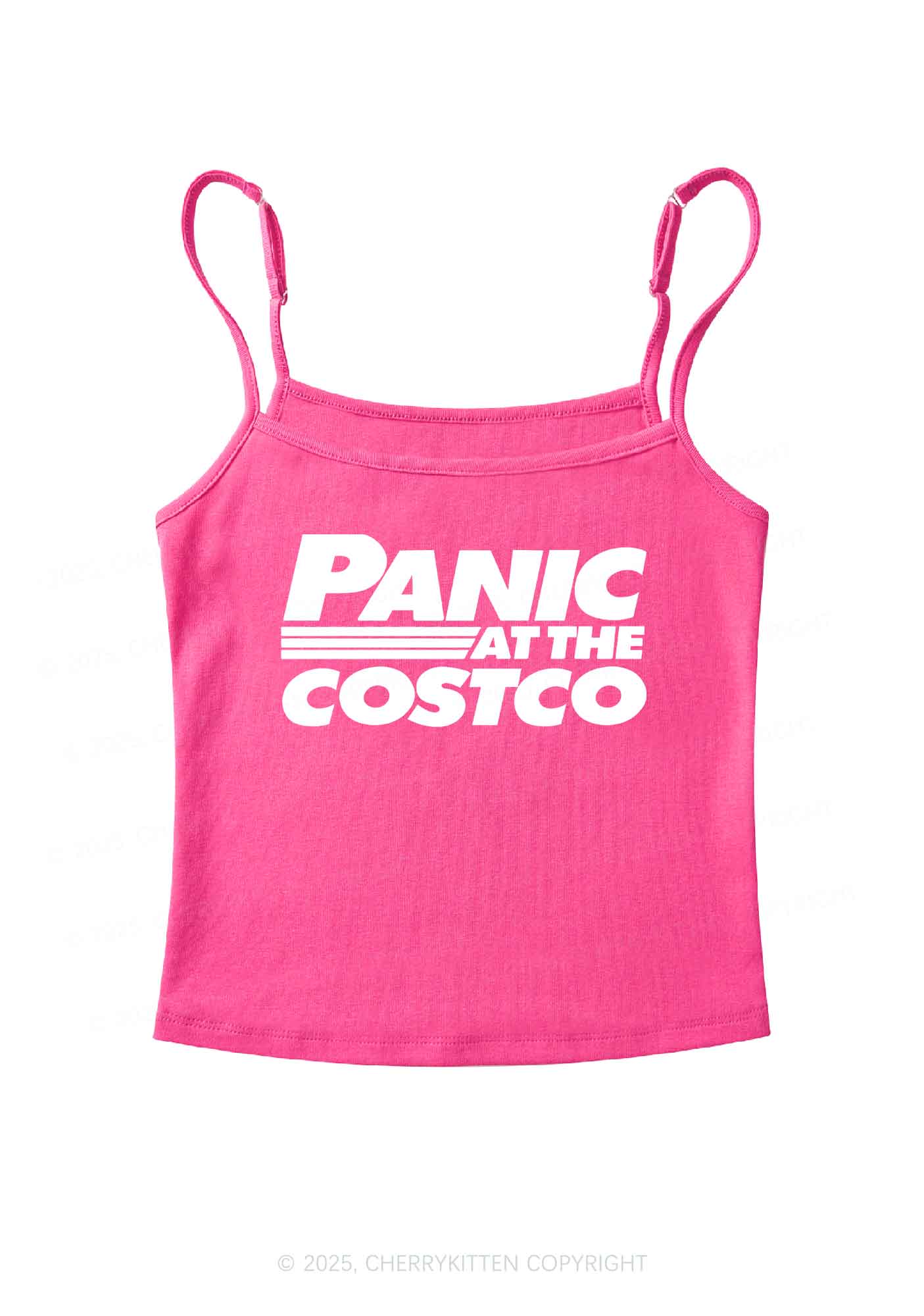 Panic Costco Y2K Spaghetti Strap Cami Cherrykitten