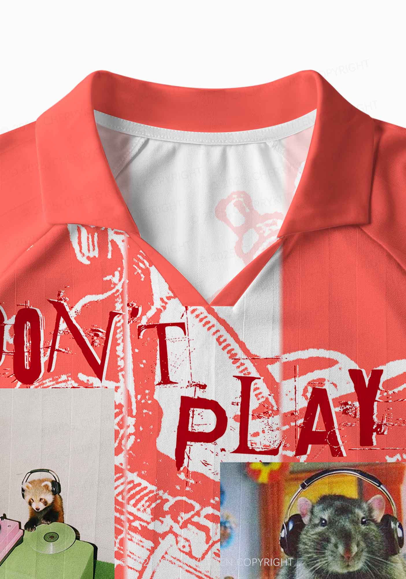 Custom Dont Play Techno Y2K Sport Long Sleeve Jersey Shirts Cherrykitten