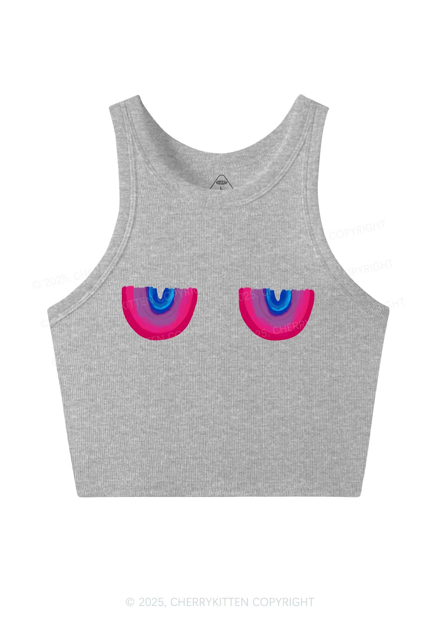 Bisexual Bxxb Y2K Crop Tank Top Cherrykitten