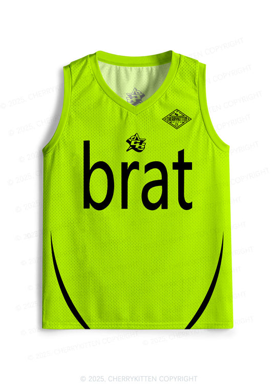 Cutsom Green Bart Team Y2K Sport Jersey Tank Cherrykitten