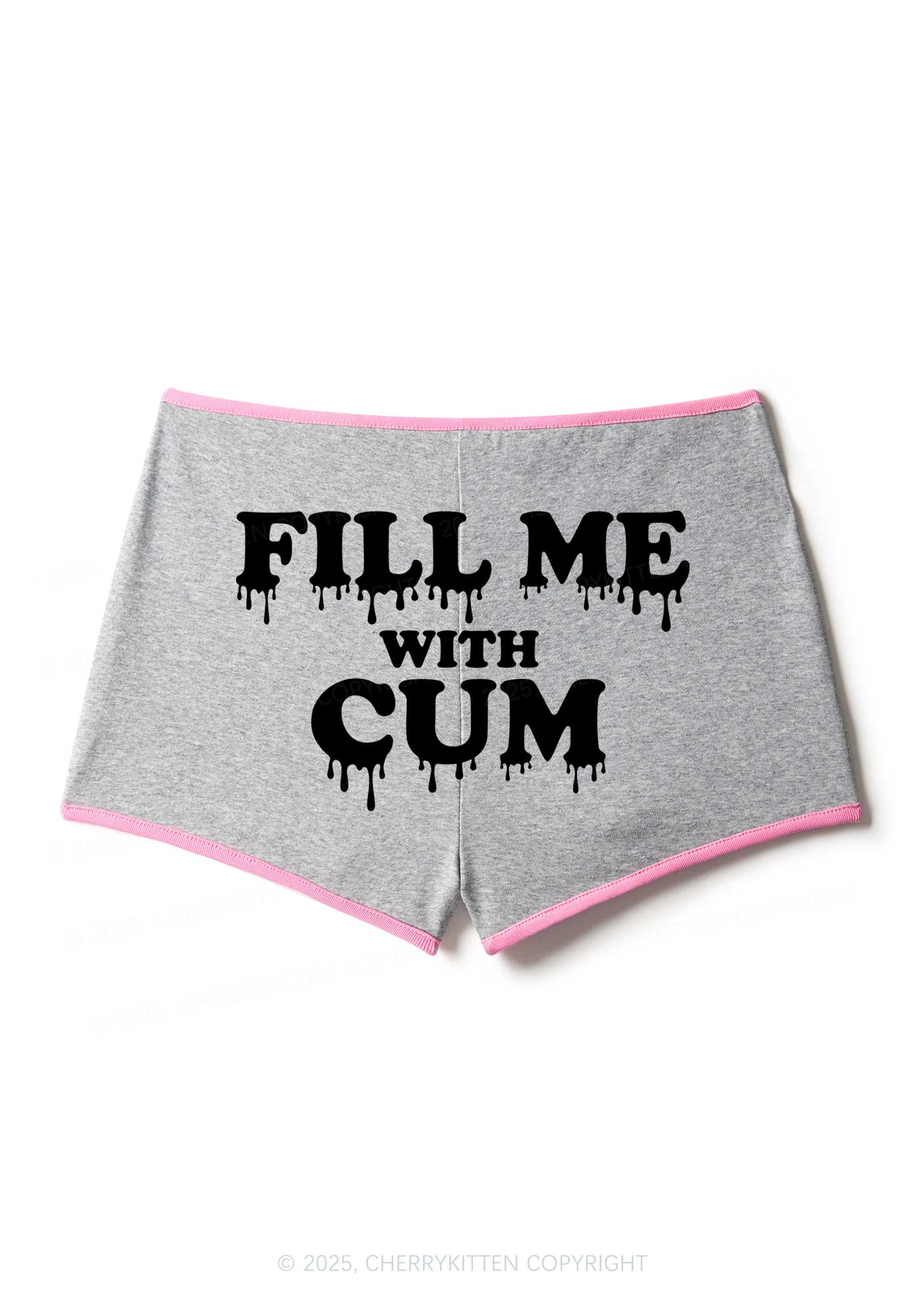 Fill Me With Cxm Y2K Booty Shorts Cherrykitten