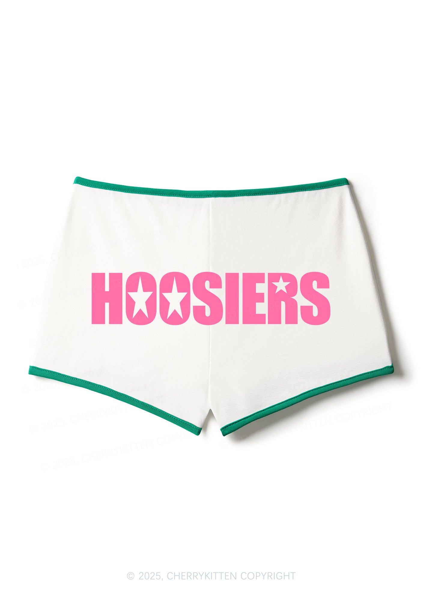 Hoosiers Y2K Contrast Mini Shorts Cherrykitten