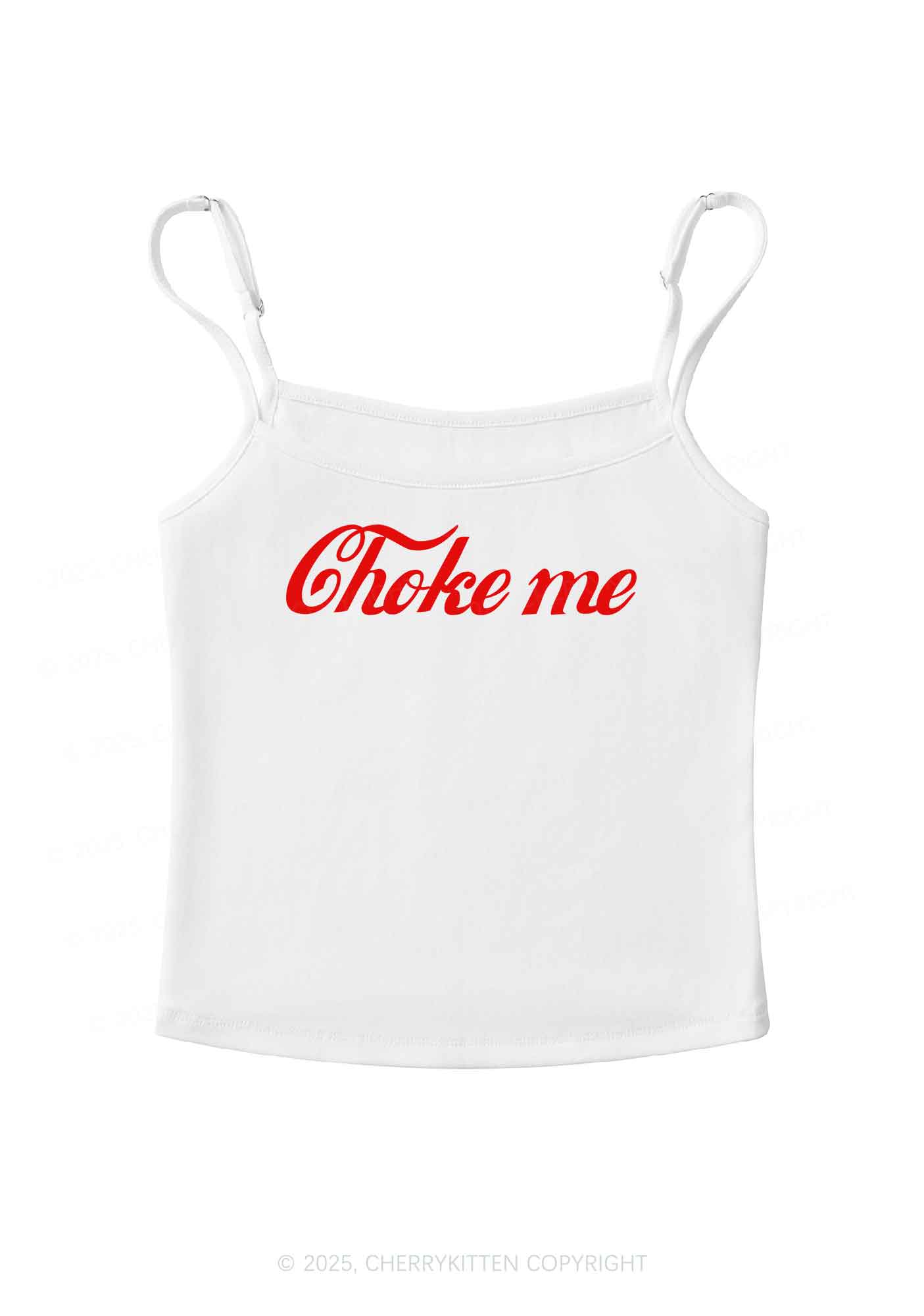 Choke Me Y2K Spaghetti Strap Cami Cherrykitten