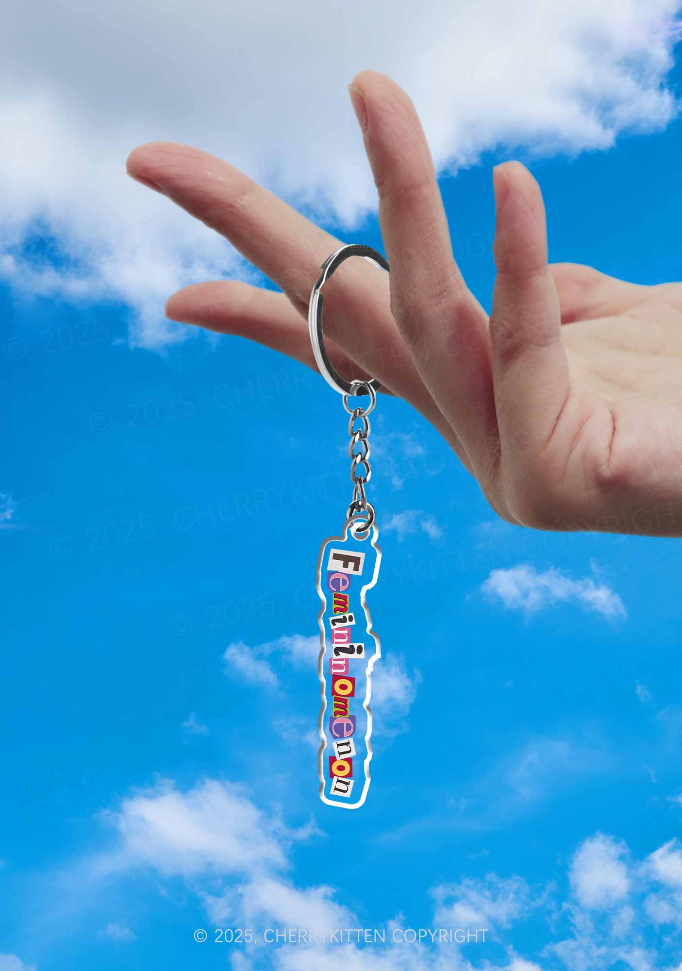 Femininomenon Pride 1Pc Y2K Keychain Cherrykitten