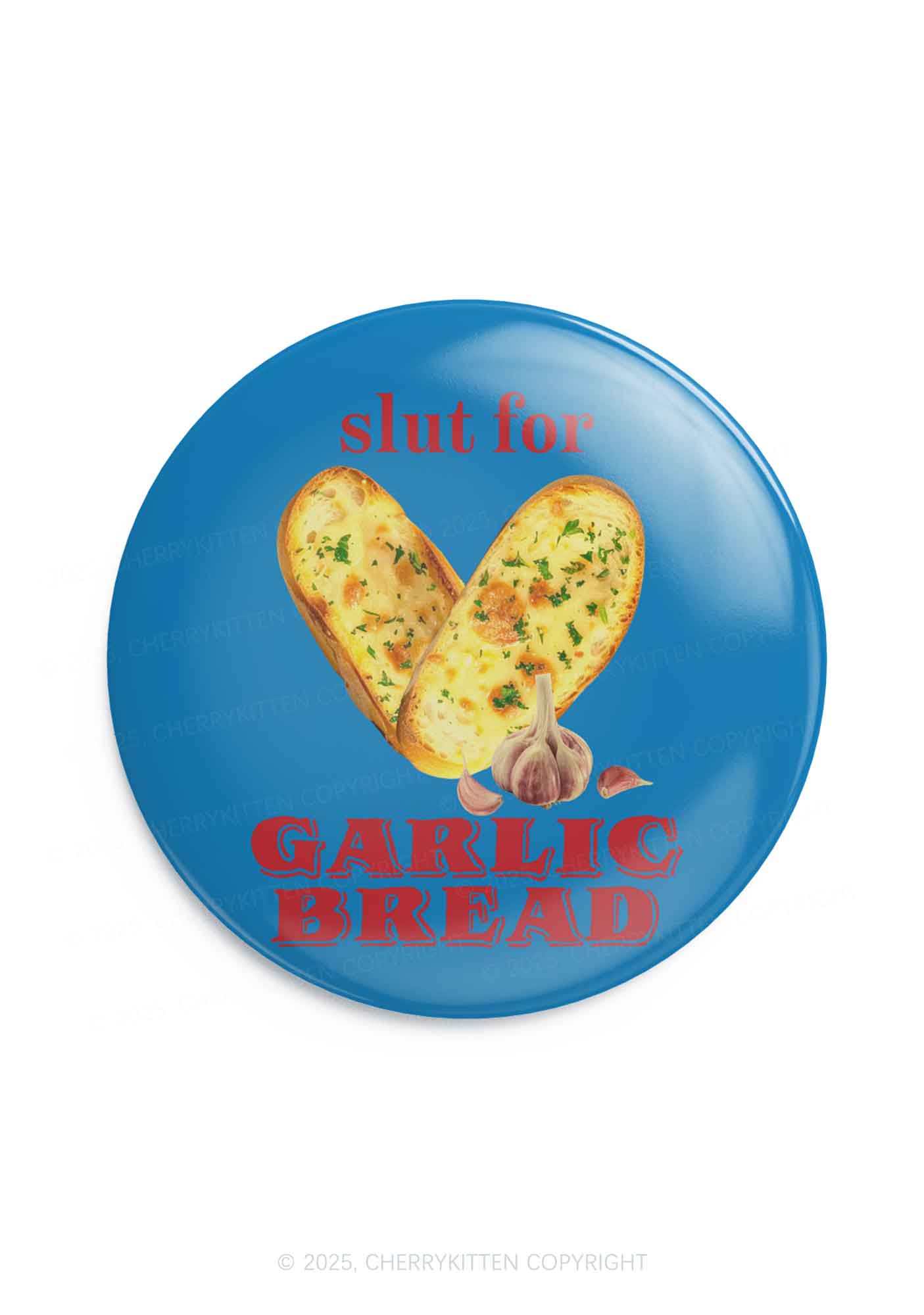 Slxt For Garlic Bread 1Pc Y2K Pin Badge Cherrykitten
