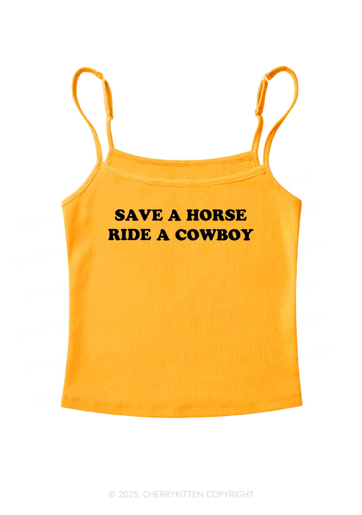 Save A Horse Y2K Spaghetti Strap Cami Cherrykitten