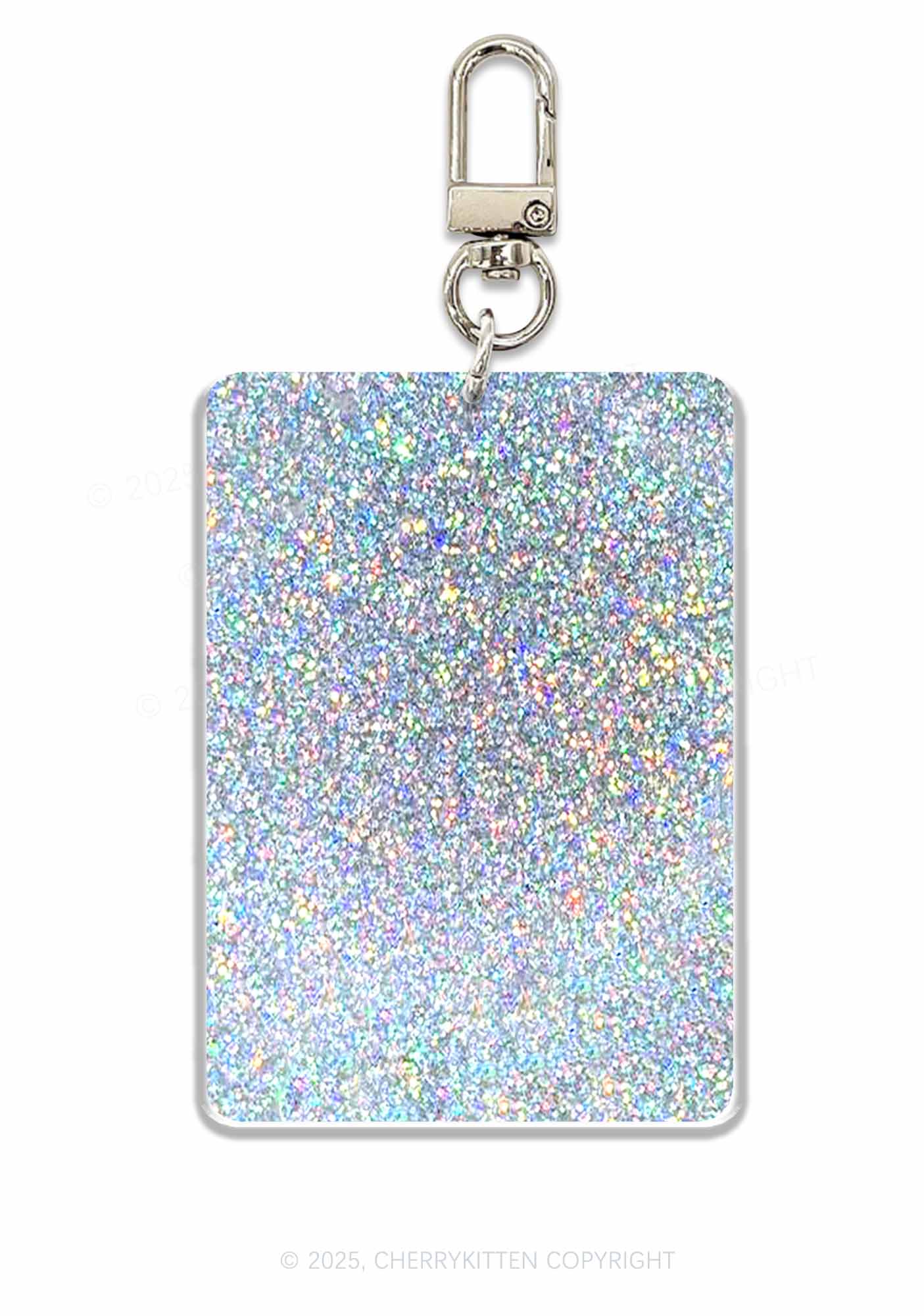 Halloween Death Smoking 1Pc Y2K Glitter Keychain Cherrykitten