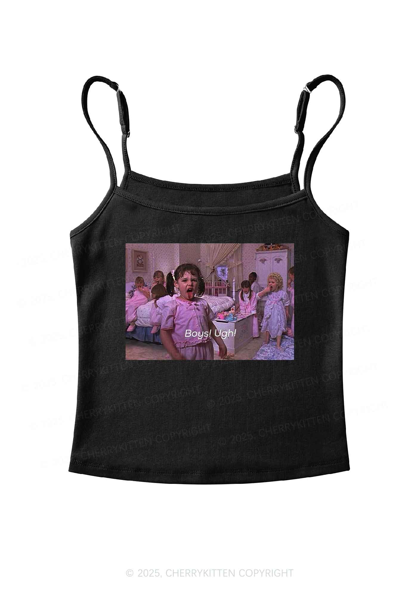 Boys Ugh Y2K Spaghetti Strap Cami Cherrykitten