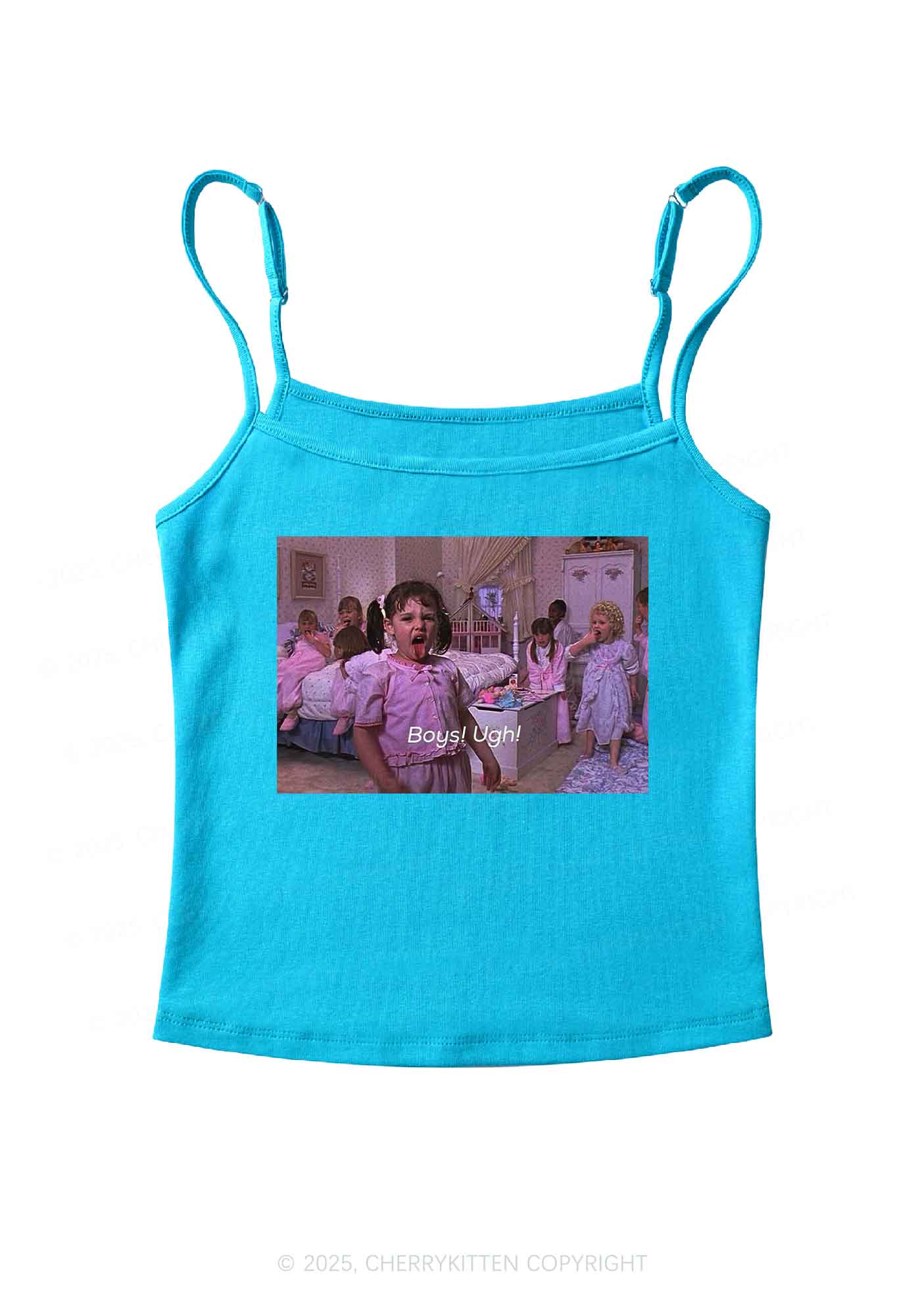 Boys Ugh Y2K Spaghetti Strap Cami Cherrykitten