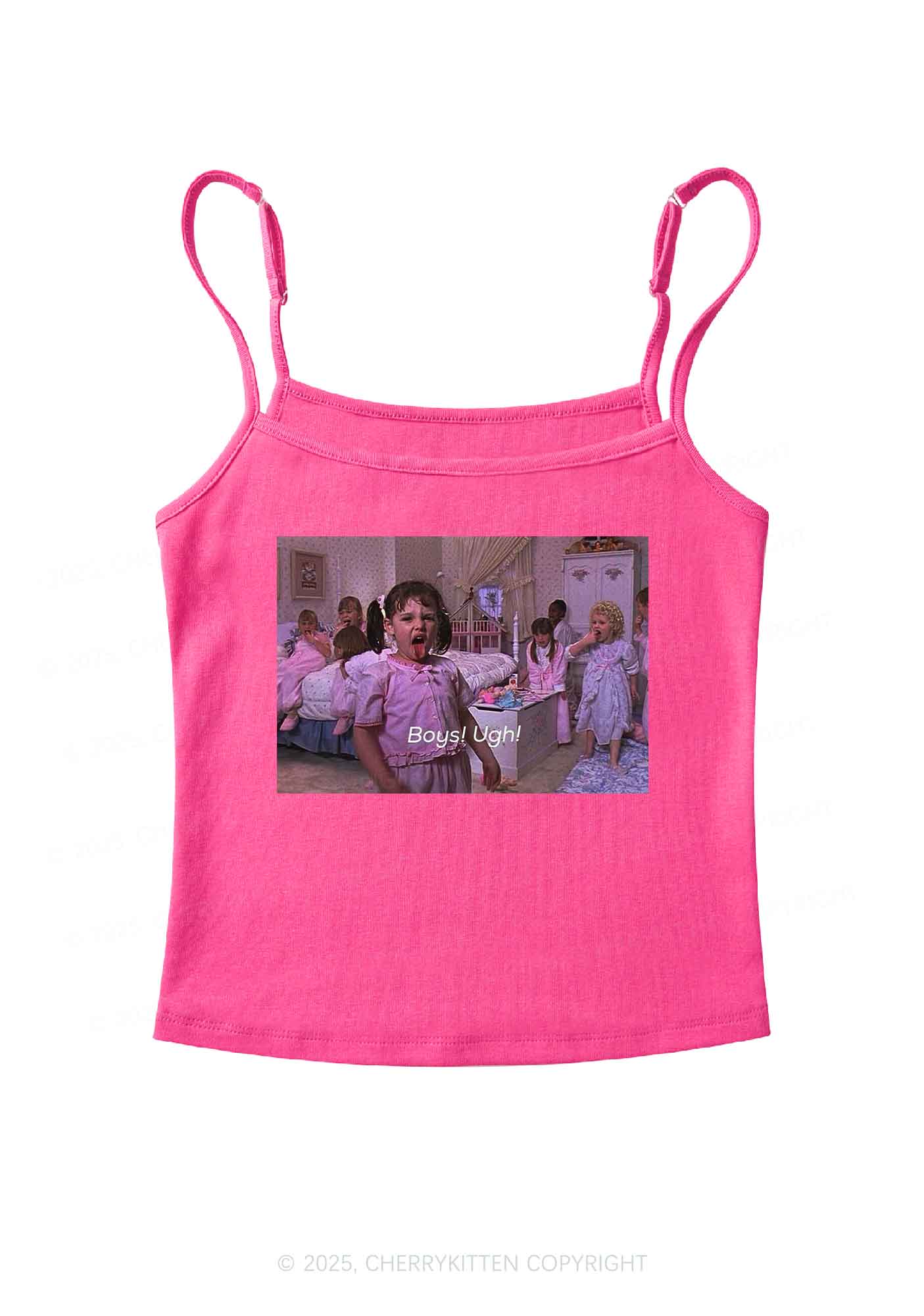 Boys Ugh Y2K Spaghetti Strap Cami Cherrykitten