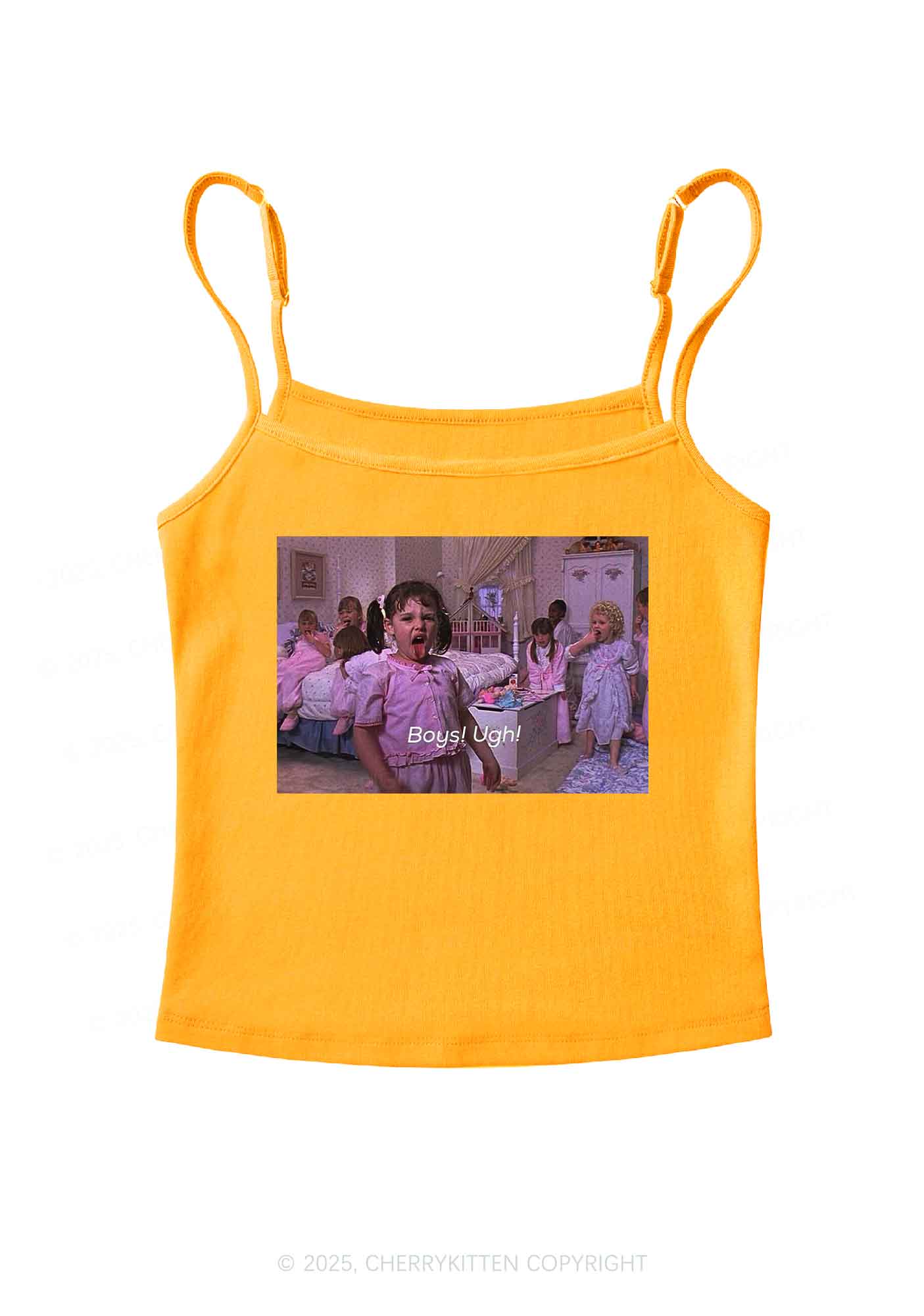 Boys Ugh Y2K Spaghetti Strap Cami Cherrykitten