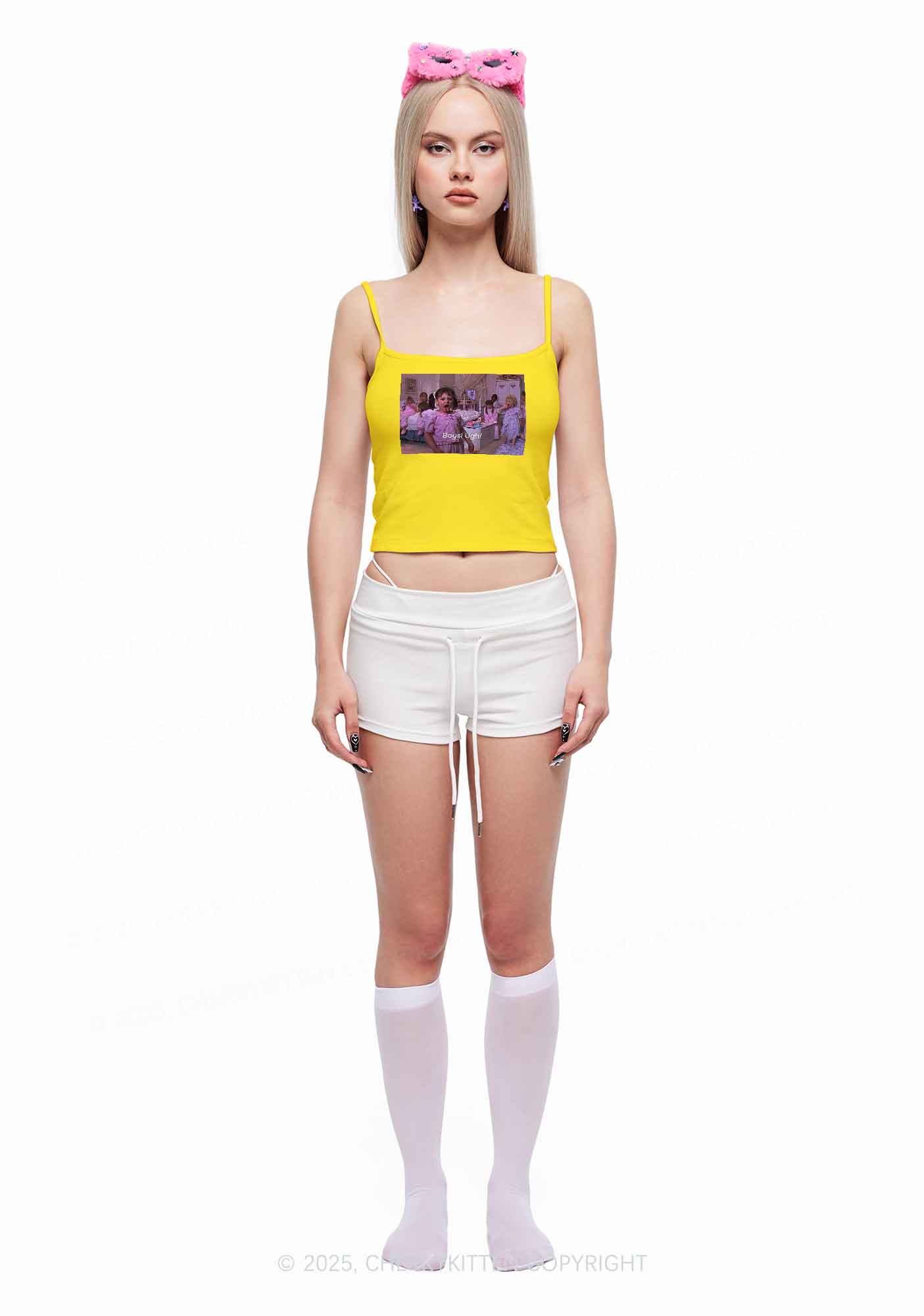 Boys Ugh Y2K Spaghetti Strap Cami Cherrykitten