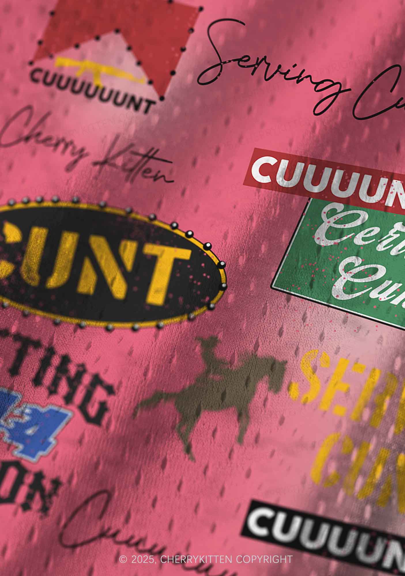Custom Cxxt Slogan Y2K Sport Jersey Tank Cherrykitten