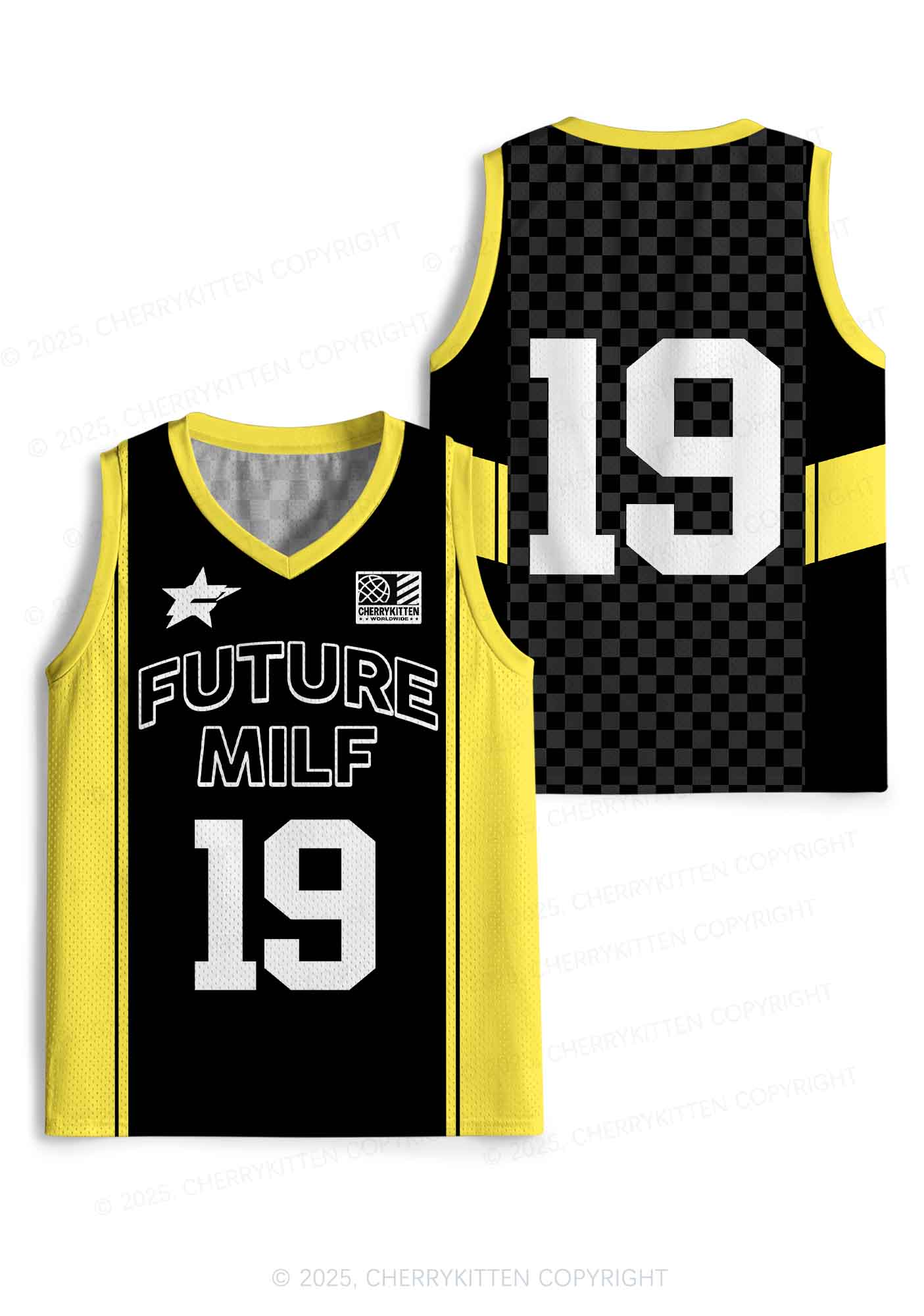Custom Black Future Mxxf Y2K Sport Jersey Tank Cherrykitten