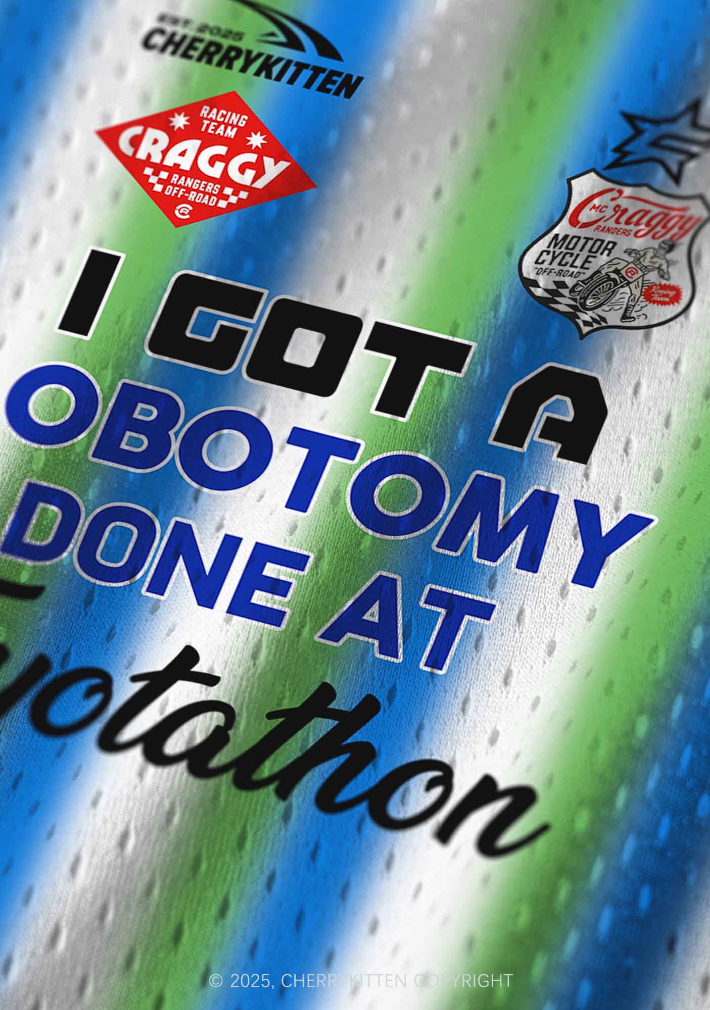Custom Lobotomy At Toyotathon Y2K Sport Jersey Tank Cherrykitten