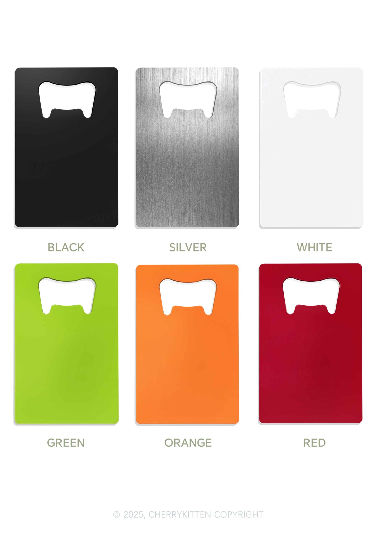 Green Brat Y2K Credit Card Bottle Openers Cherrykitten