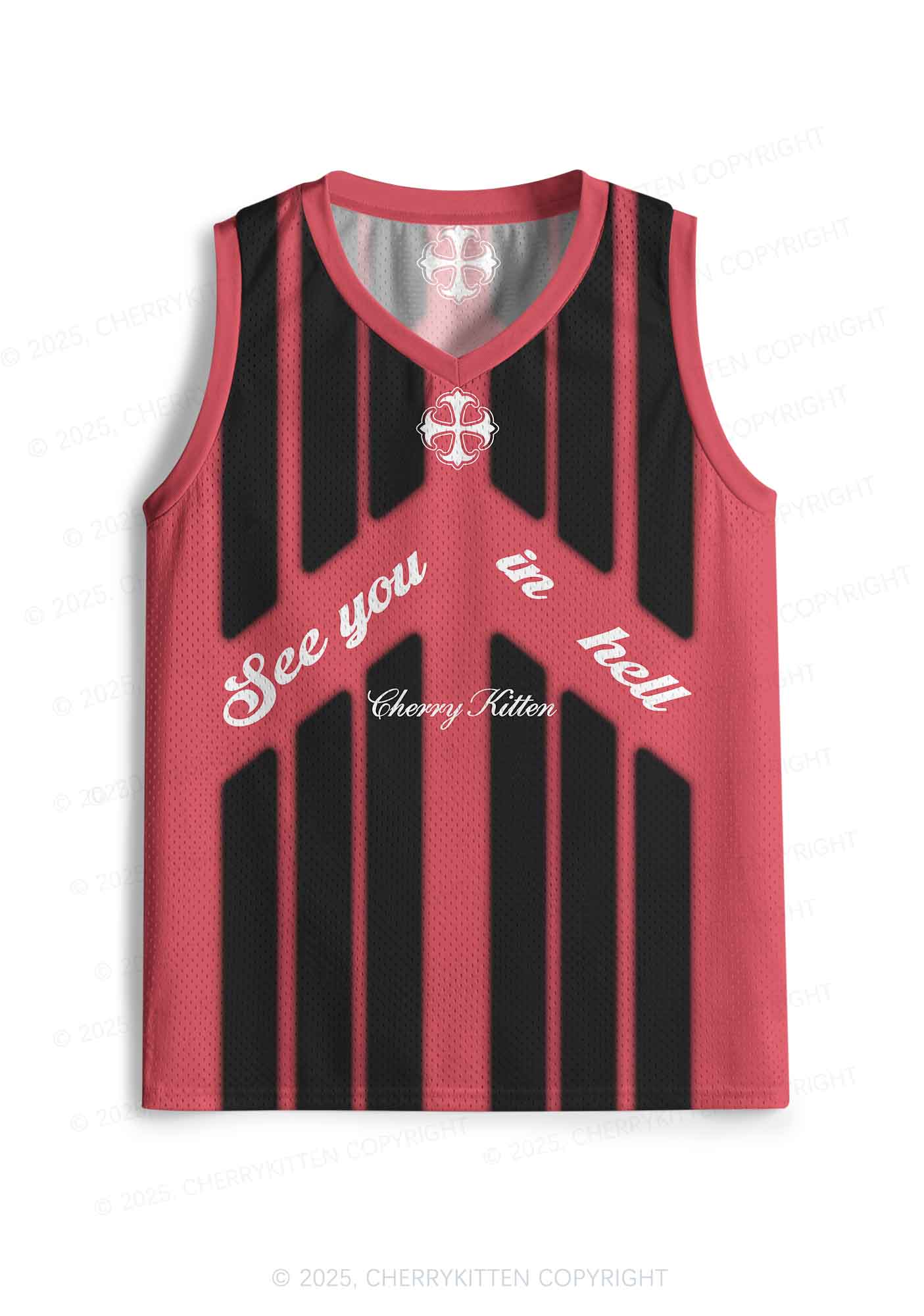 Custom See You In Hell Y2K Sport Jersey Tank Cherrykitten